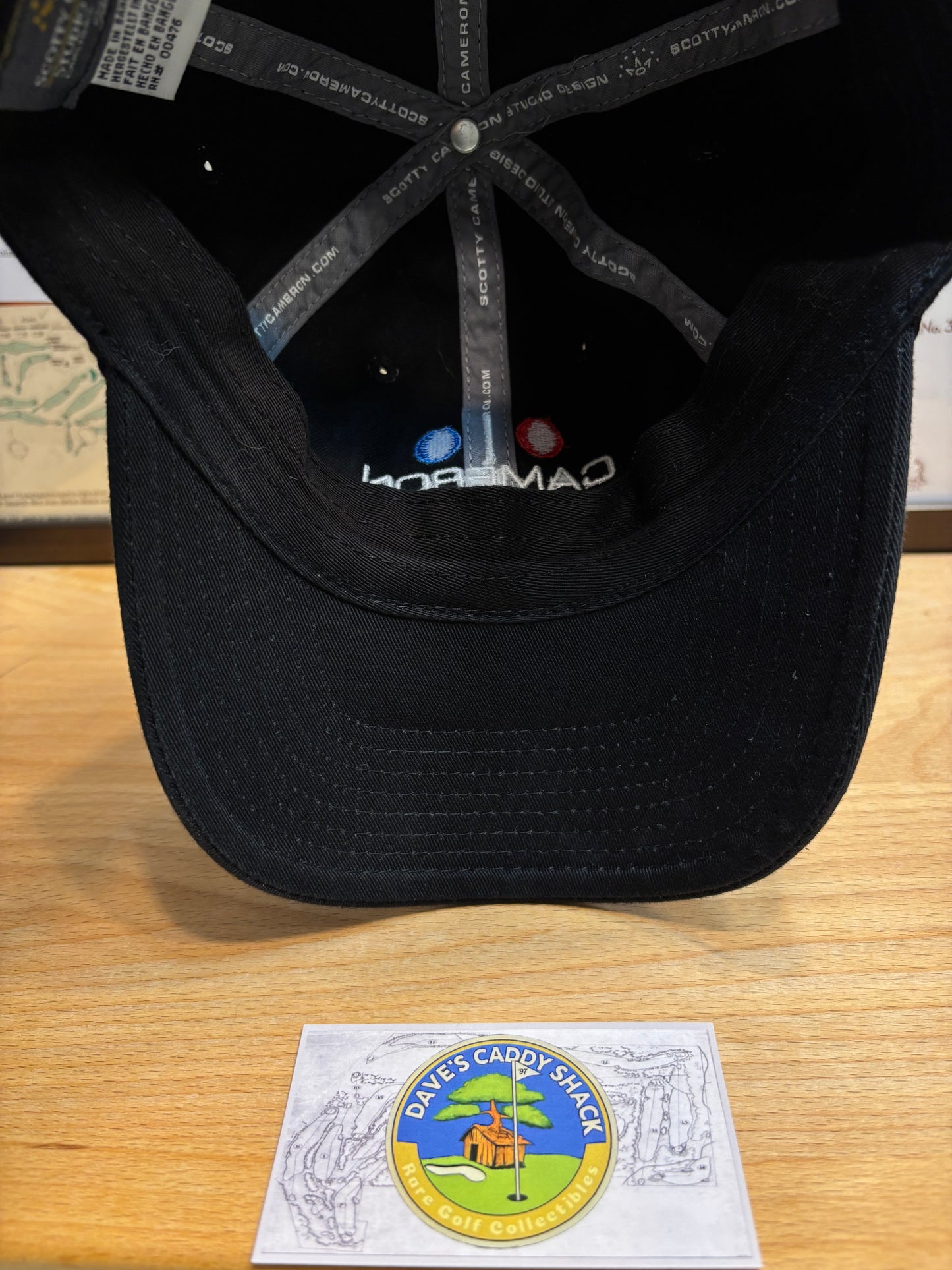 2000s Scotty Cameron Studio Style Hat Black