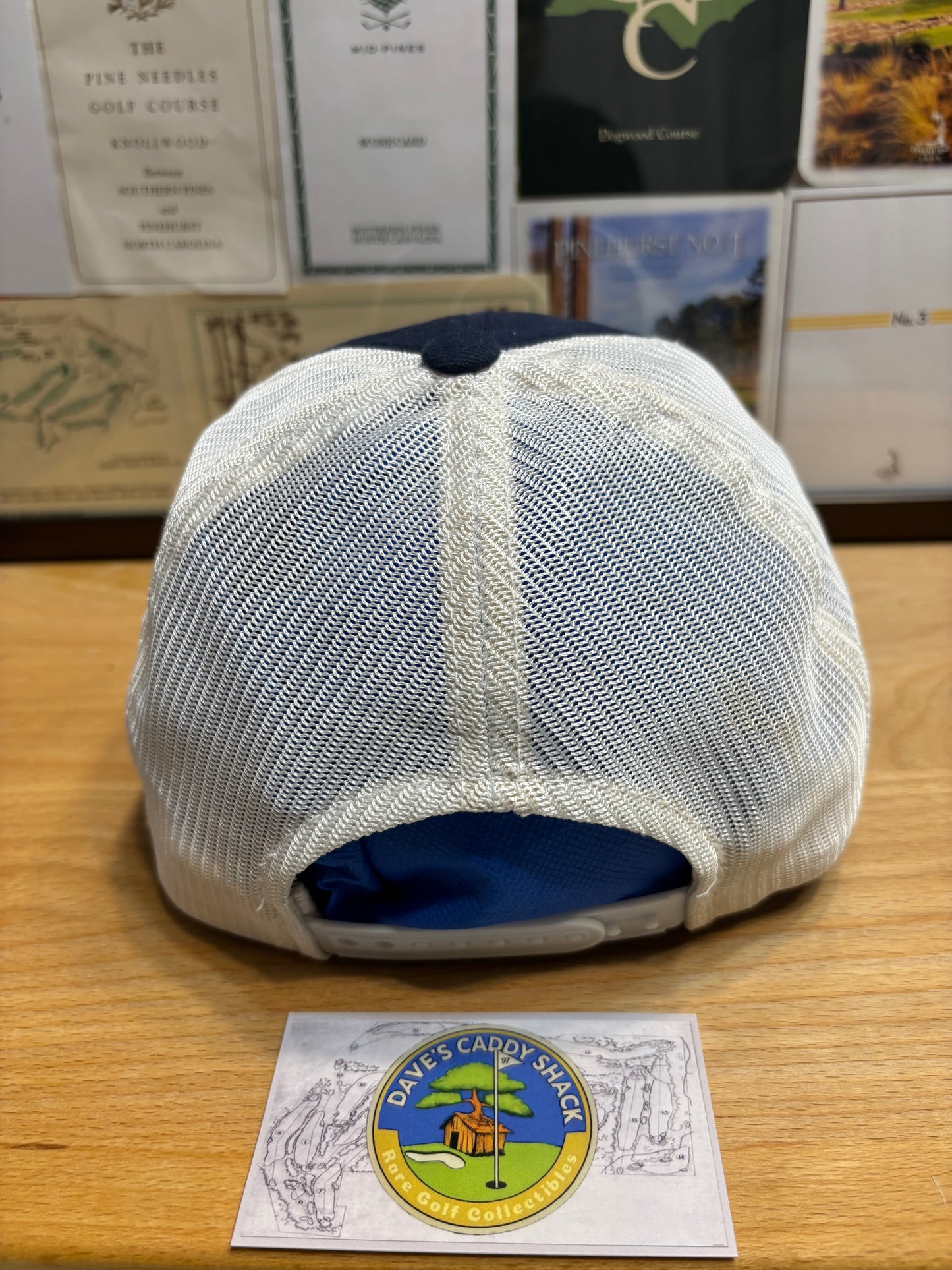 2000s Scotty Cameron Custom Shop Logo Mesh Hat Navy