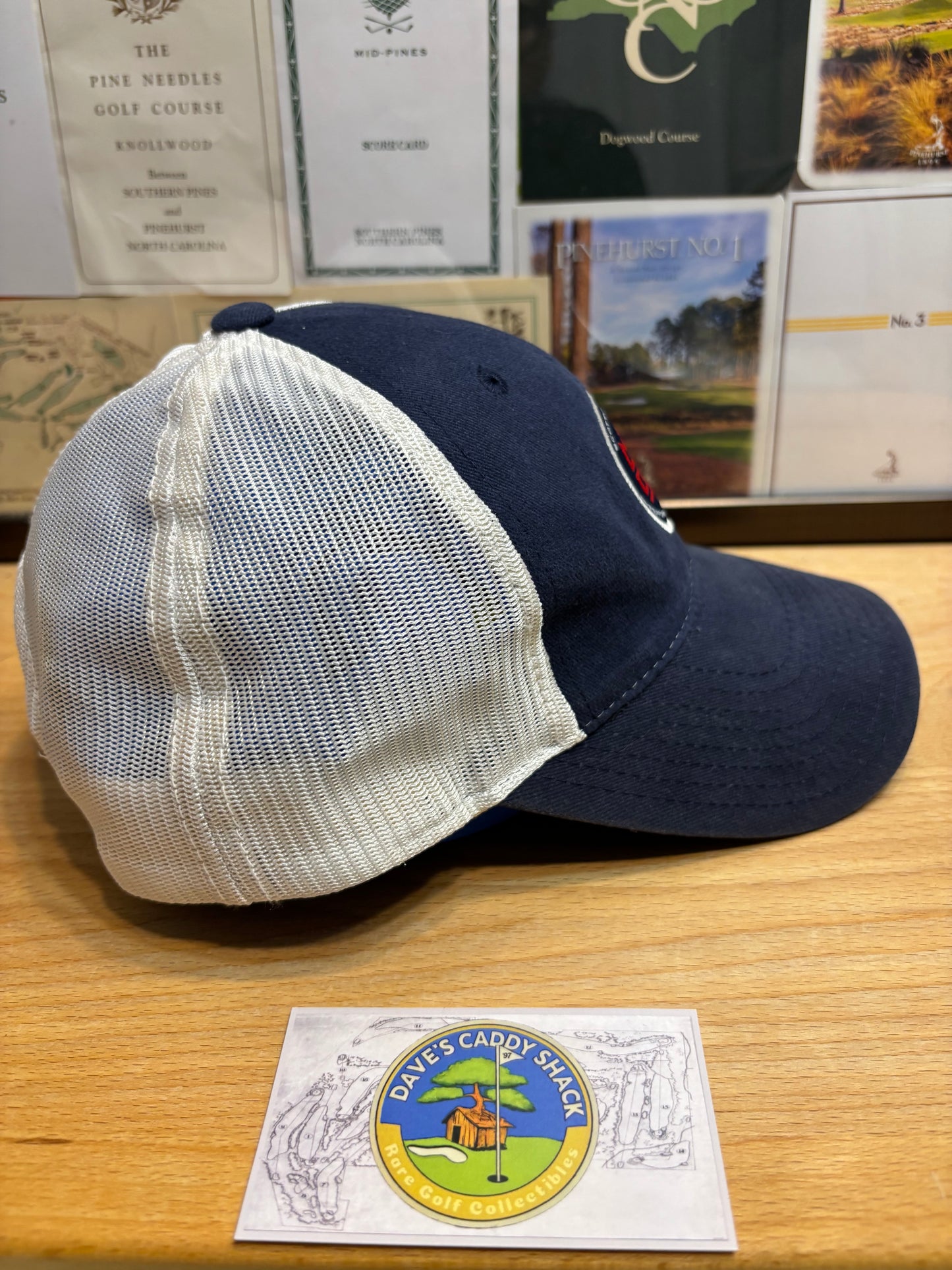 2000s Scotty Cameron Custom Shop Logo Mesh Hat Navy