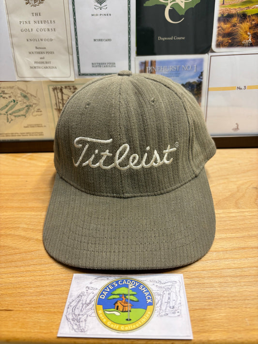 1990s Vintage Titleist Scotty Cameron The Art of Putting Script Hat Green