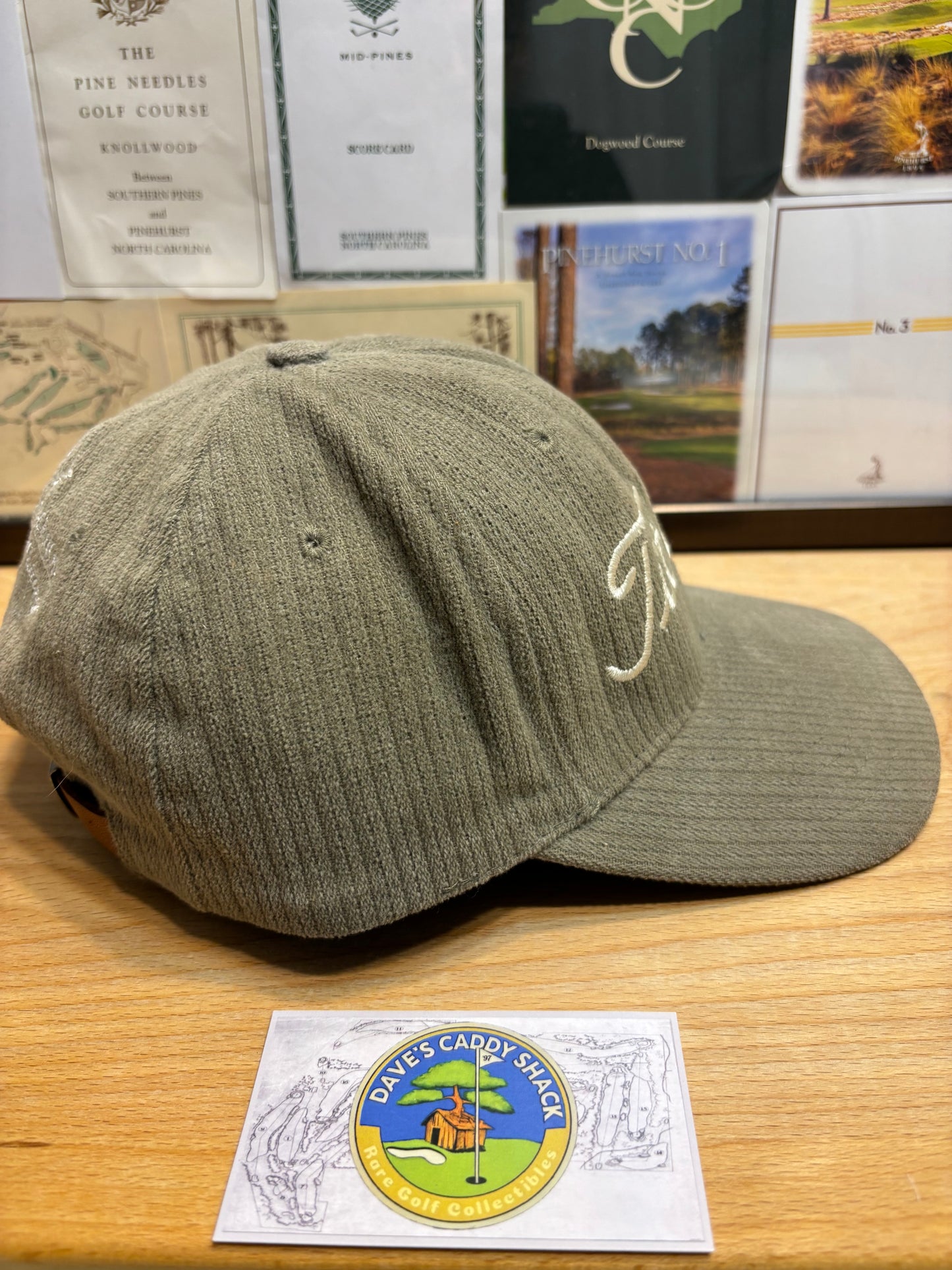 1990s Vintage Titleist Scotty Cameron The Art of Putting Script Hat Green