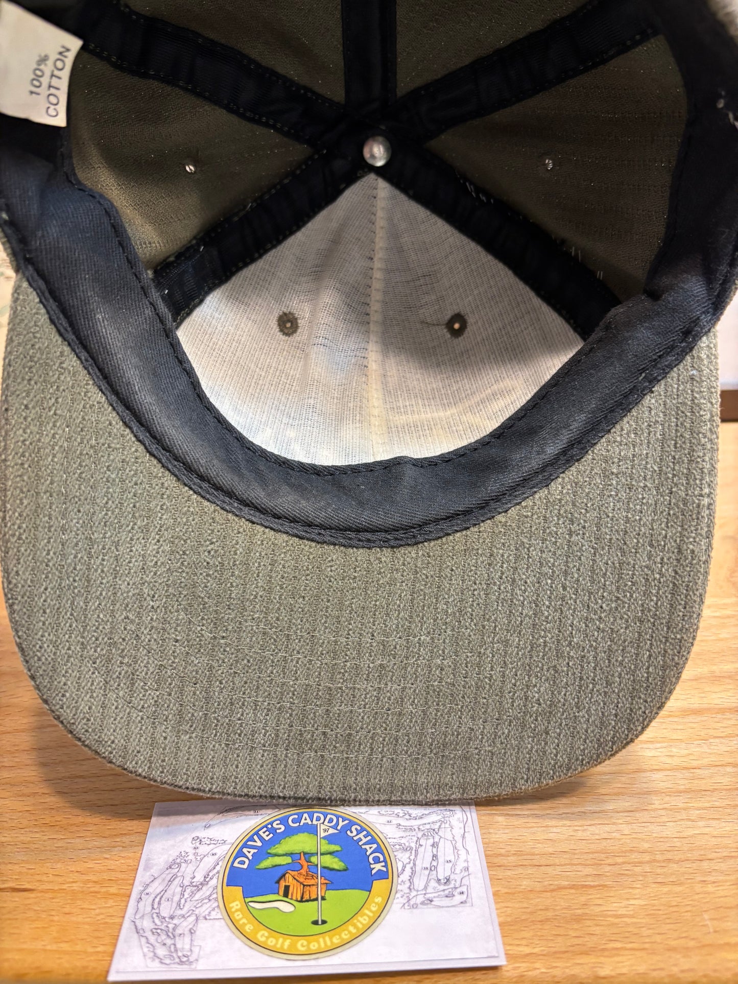 1990s Vintage Titleist Scotty Cameron The Art of Putting Script Hat Green