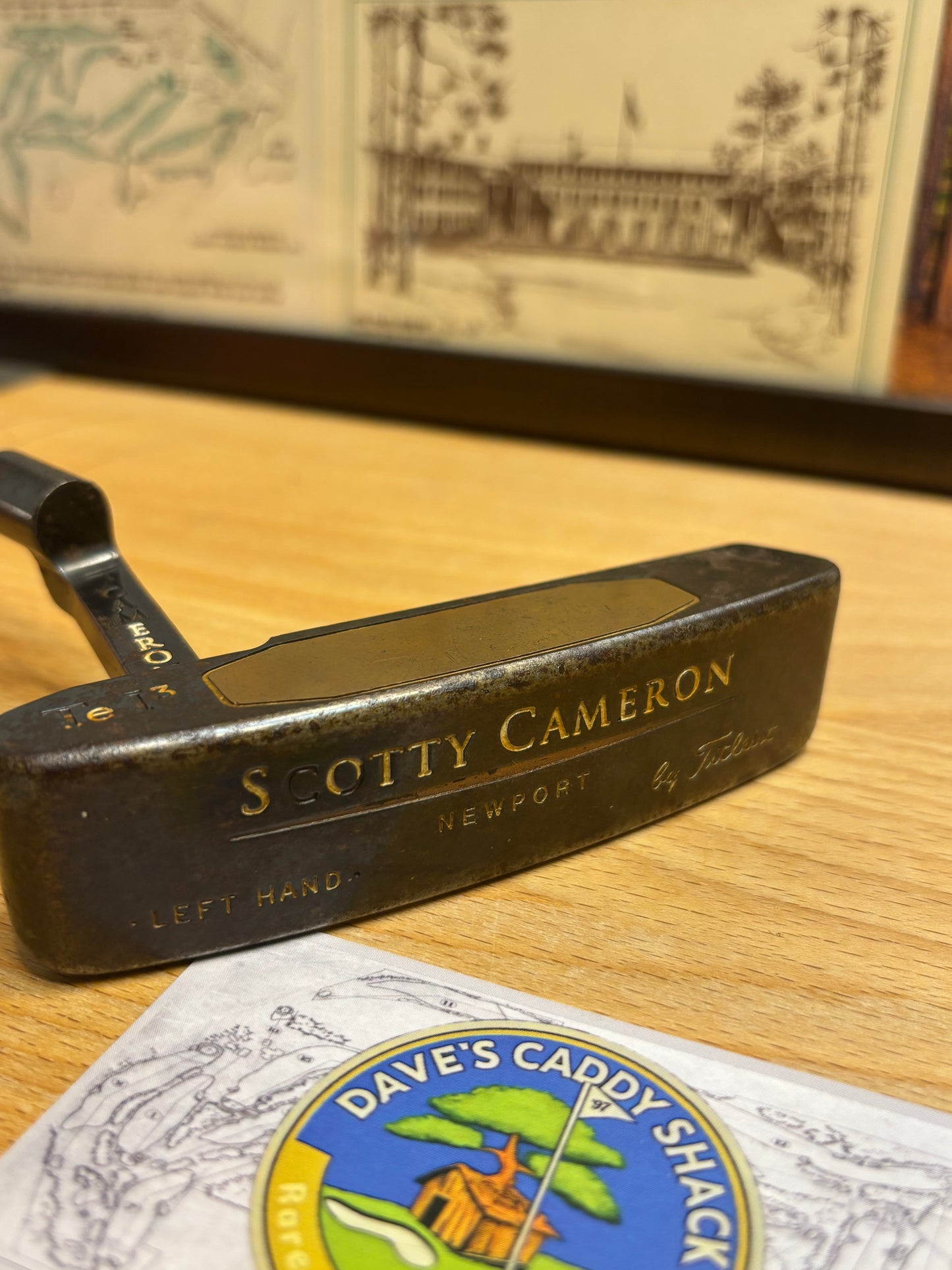 1998 Scotty Cameron Teryllium Newport Putter Left Hand