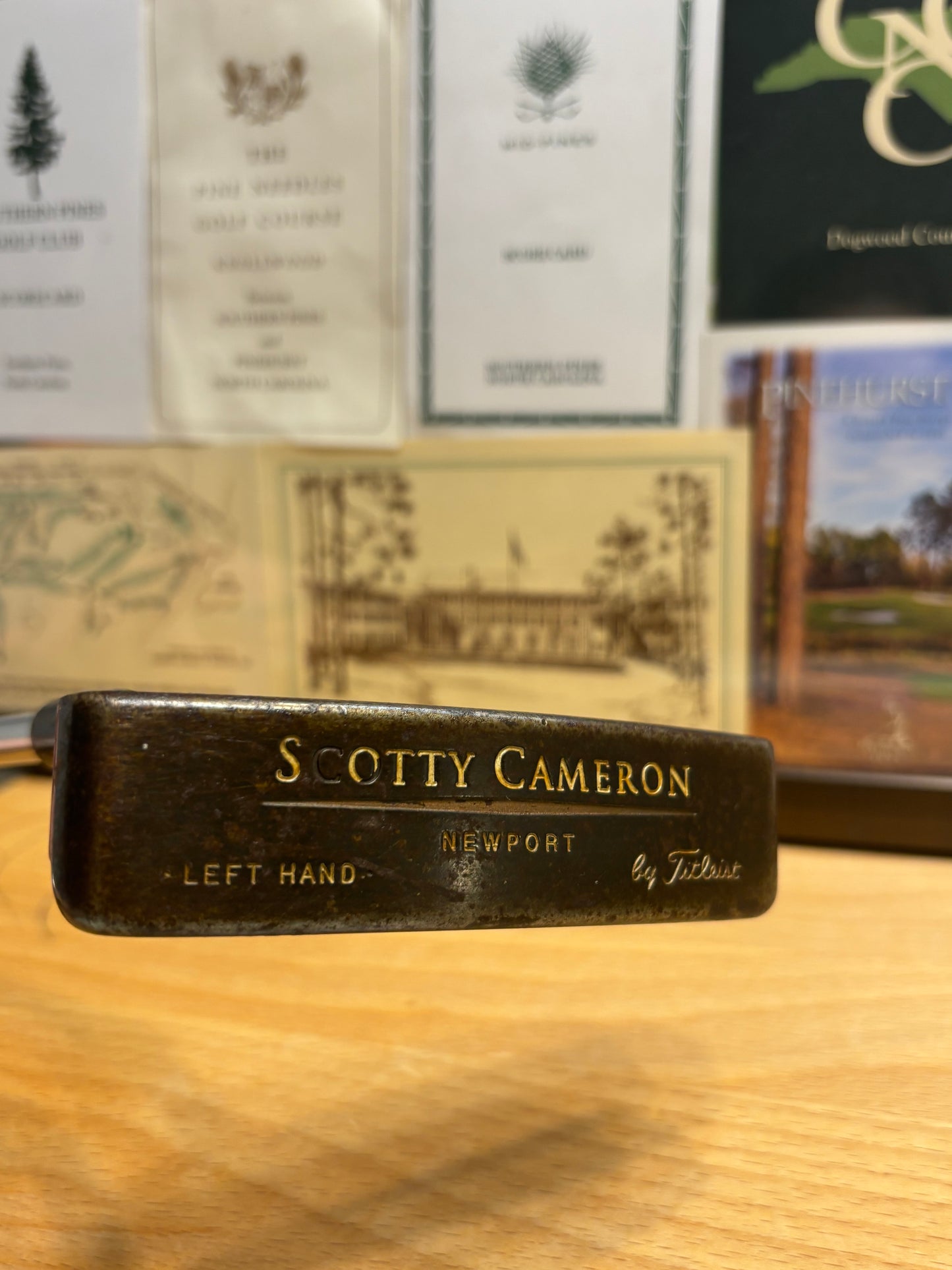 1998 Scotty Cameron Teryllium Newport Putter Left Hand