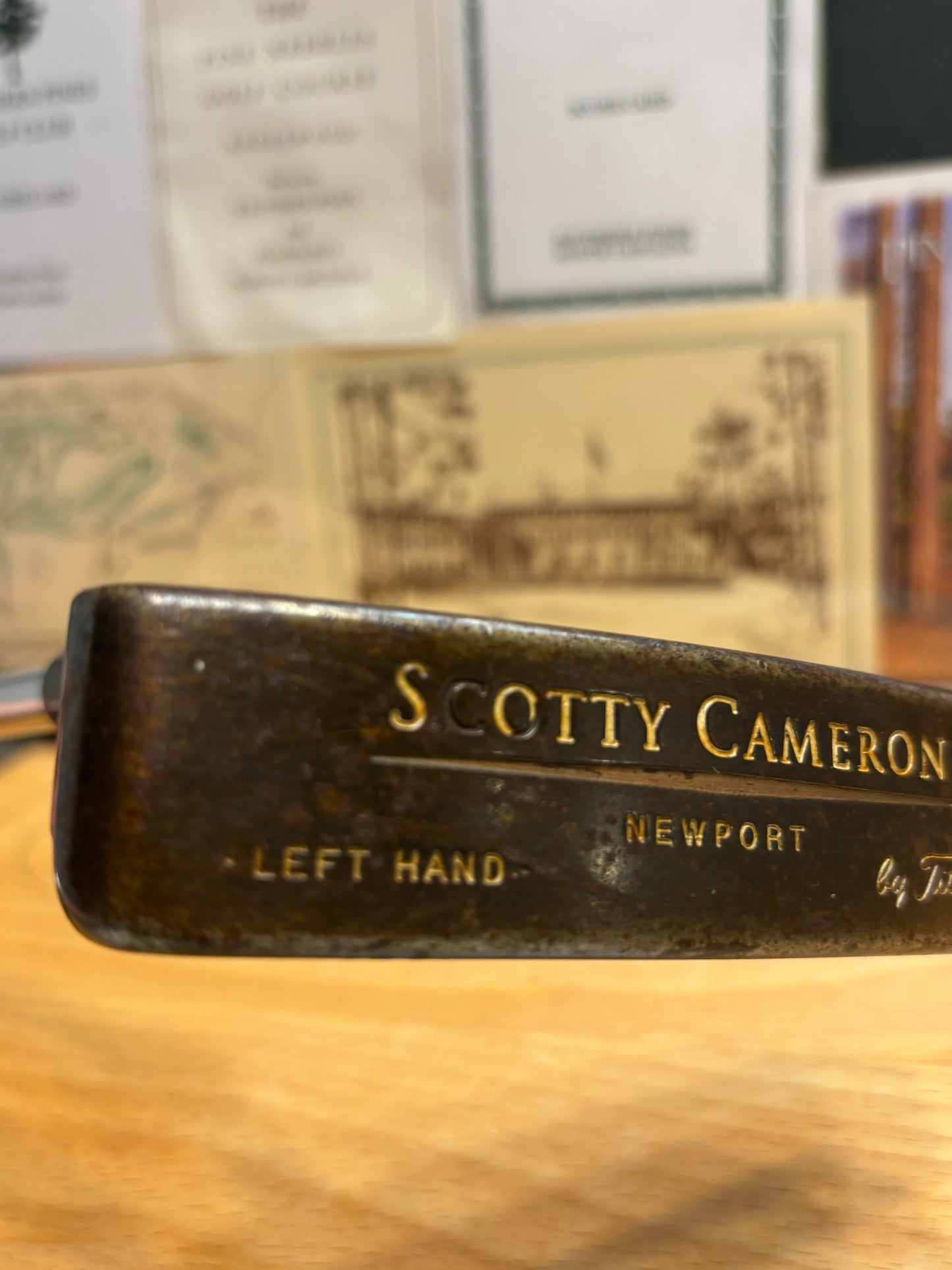 1998 Scotty Cameron Teryllium Newport Putter Left Hand