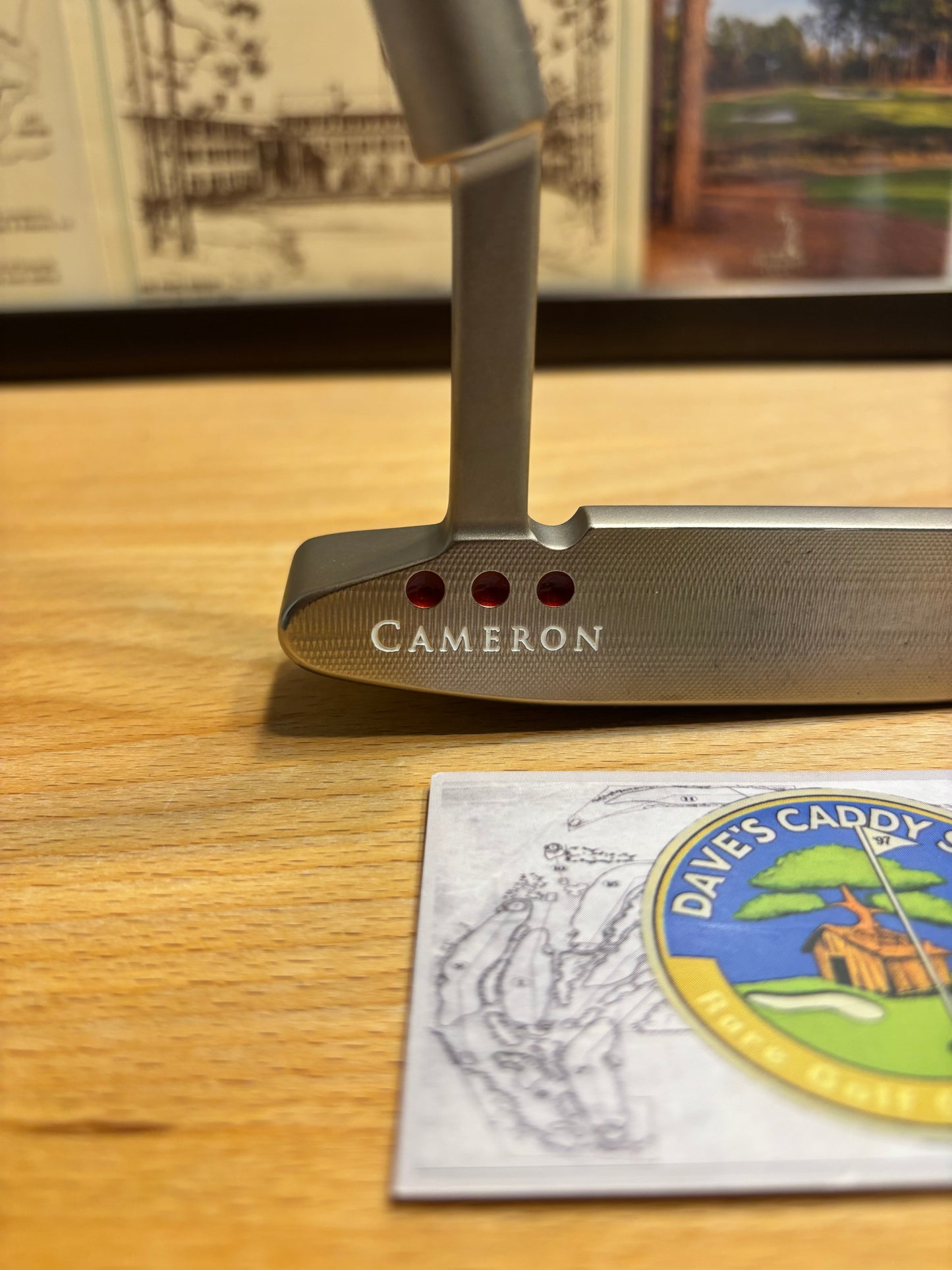 2002 Scotty Cameron Pro Platinum Custom Shop Junk Yard Dog Stamp Putter Left Hand