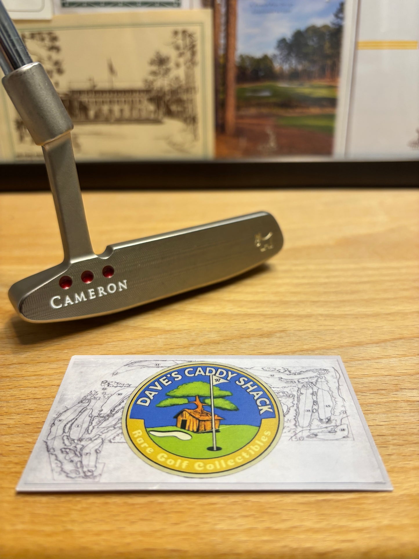 2002 Scotty Cameron Pro Platinum Custom Shop Junk Yard Dog Stamp Putter Left Hand