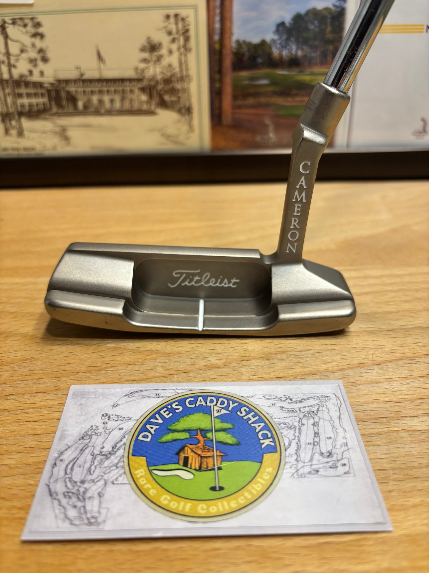 2002 Scotty Cameron Pro Platinum Custom Shop Junk Yard Dog Stamp Putter Left Hand