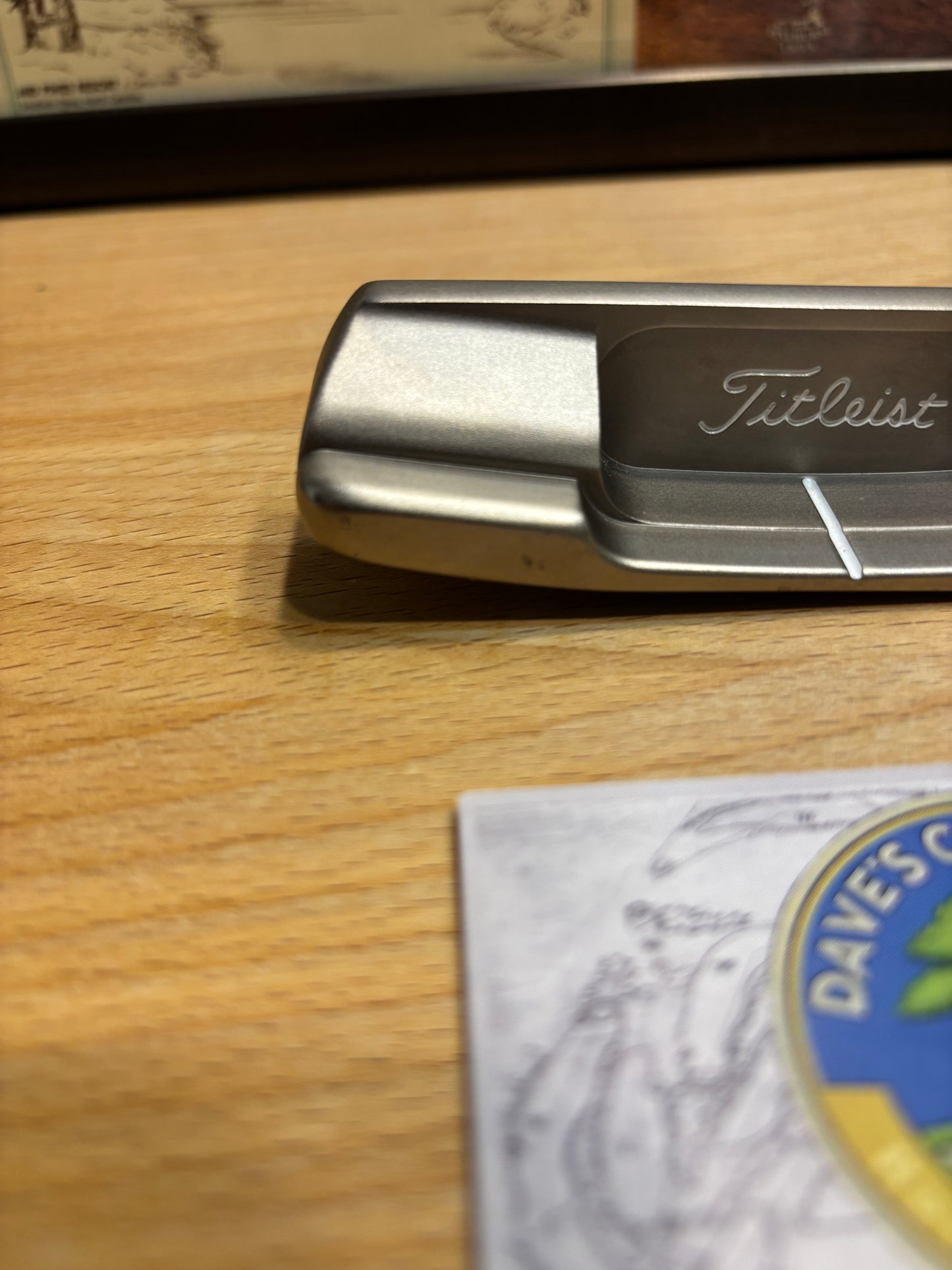 2002 Scotty Cameron Pro Platinum Custom Shop Junk Yard Dog Stamp Putter Left Hand