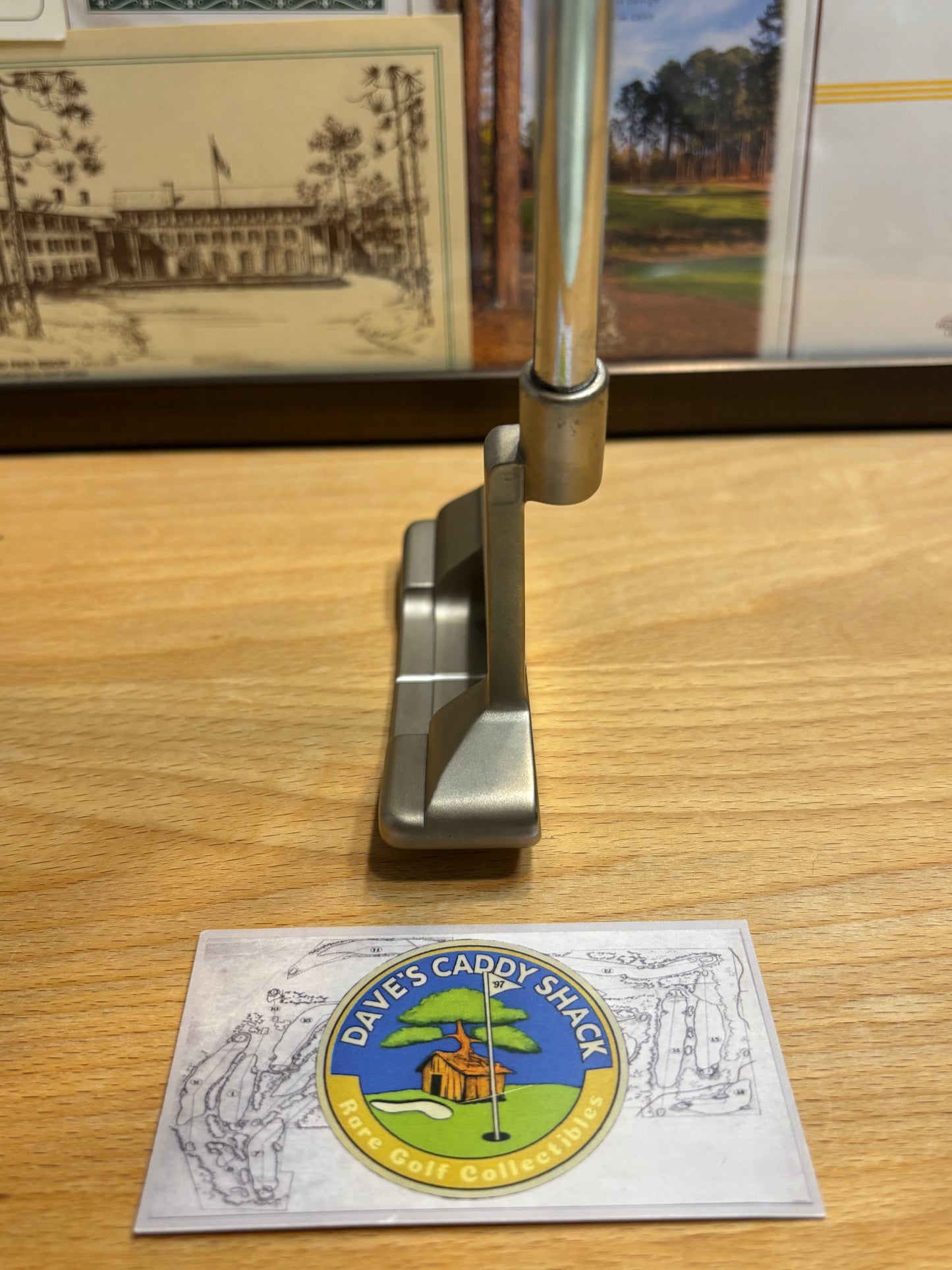 2002 Scotty Cameron Pro Platinum Custom Shop Junk Yard Dog Stamp Putter Left Hand