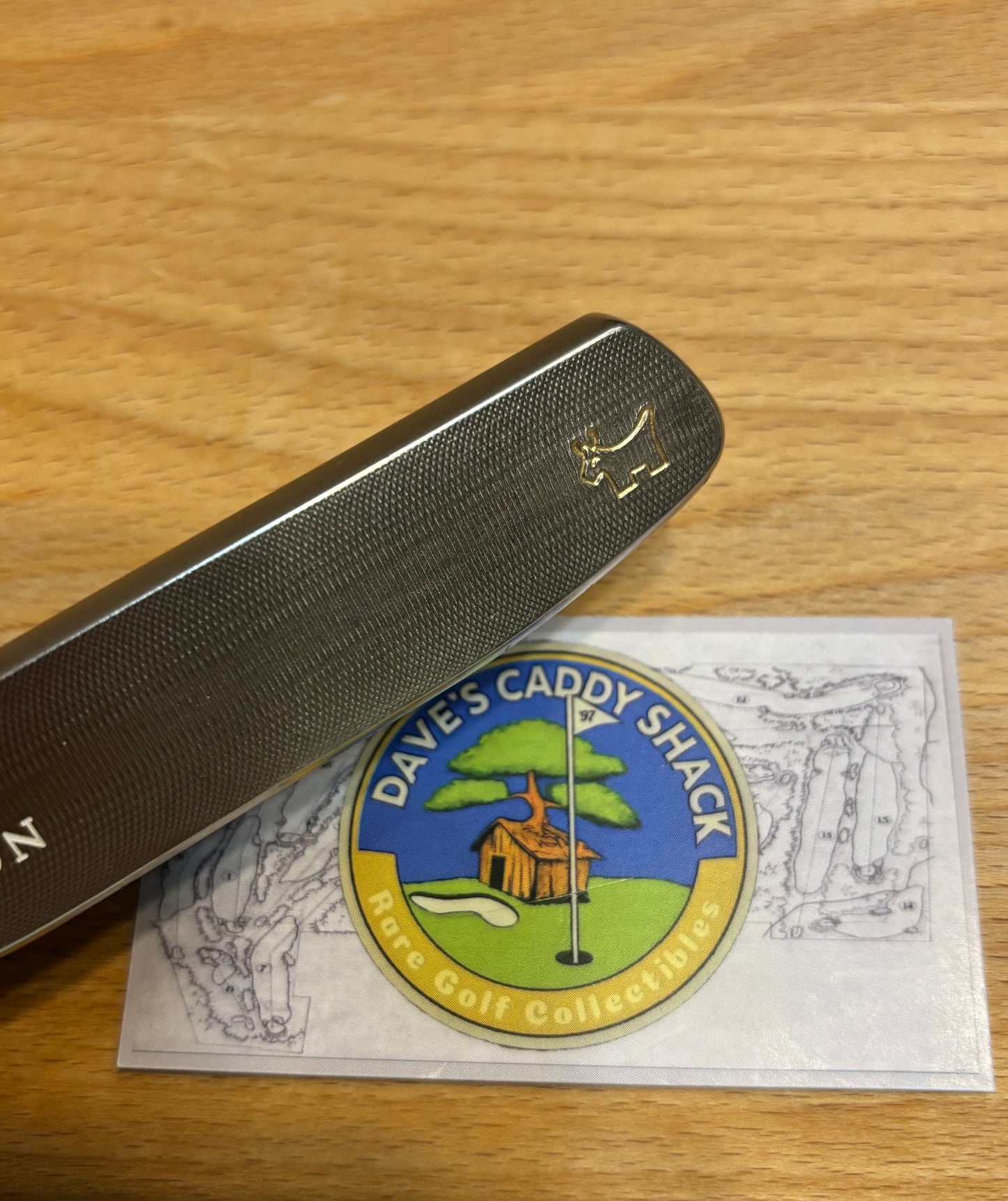 2002 Scotty Cameron Pro Platinum Custom Shop Junk Yard Dog Stamp Putter Left Hand