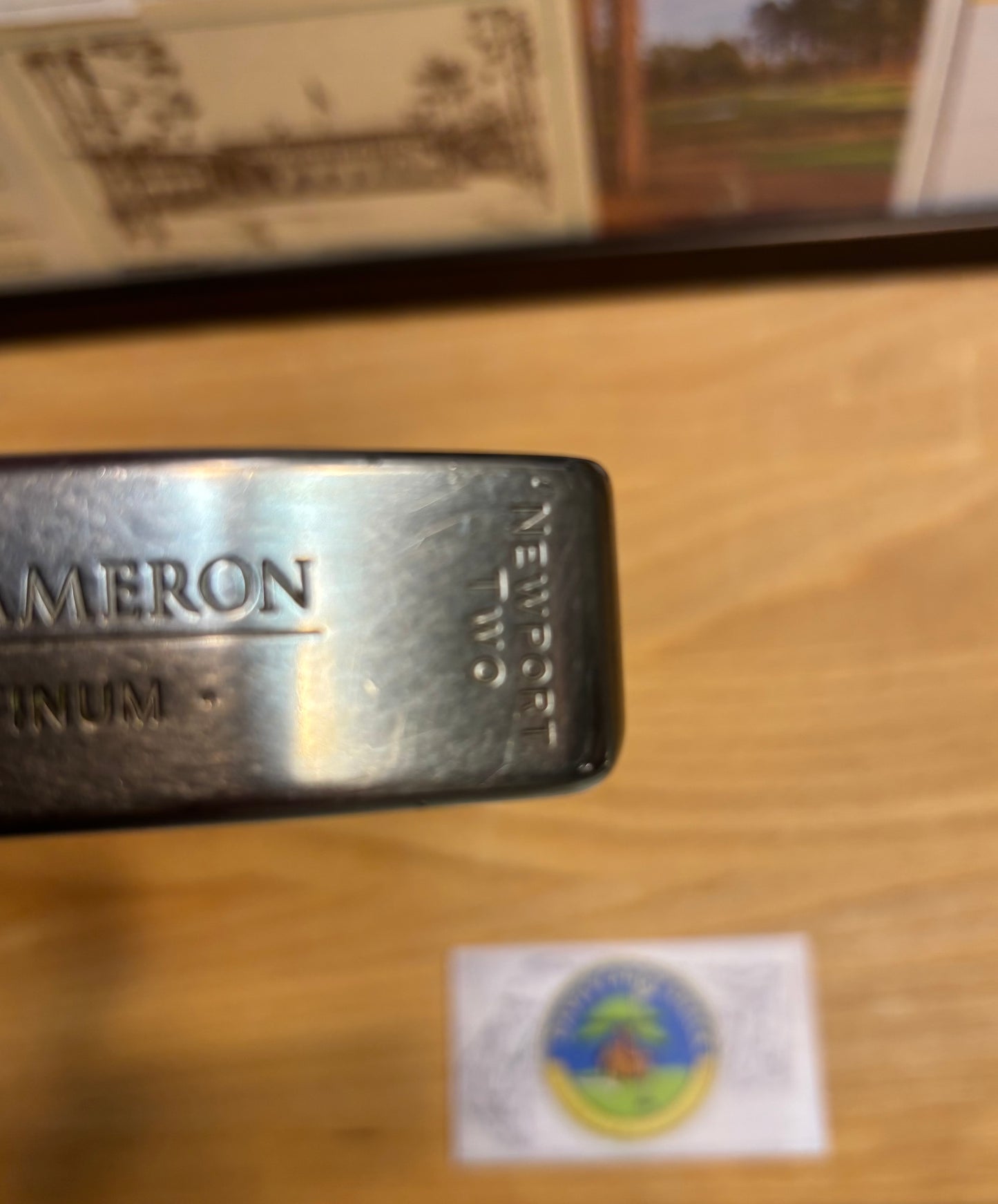 2002 Scotty Cameron Pro Platinum Custom Shop Junk Yard Dog Stamp Putter Left Hand