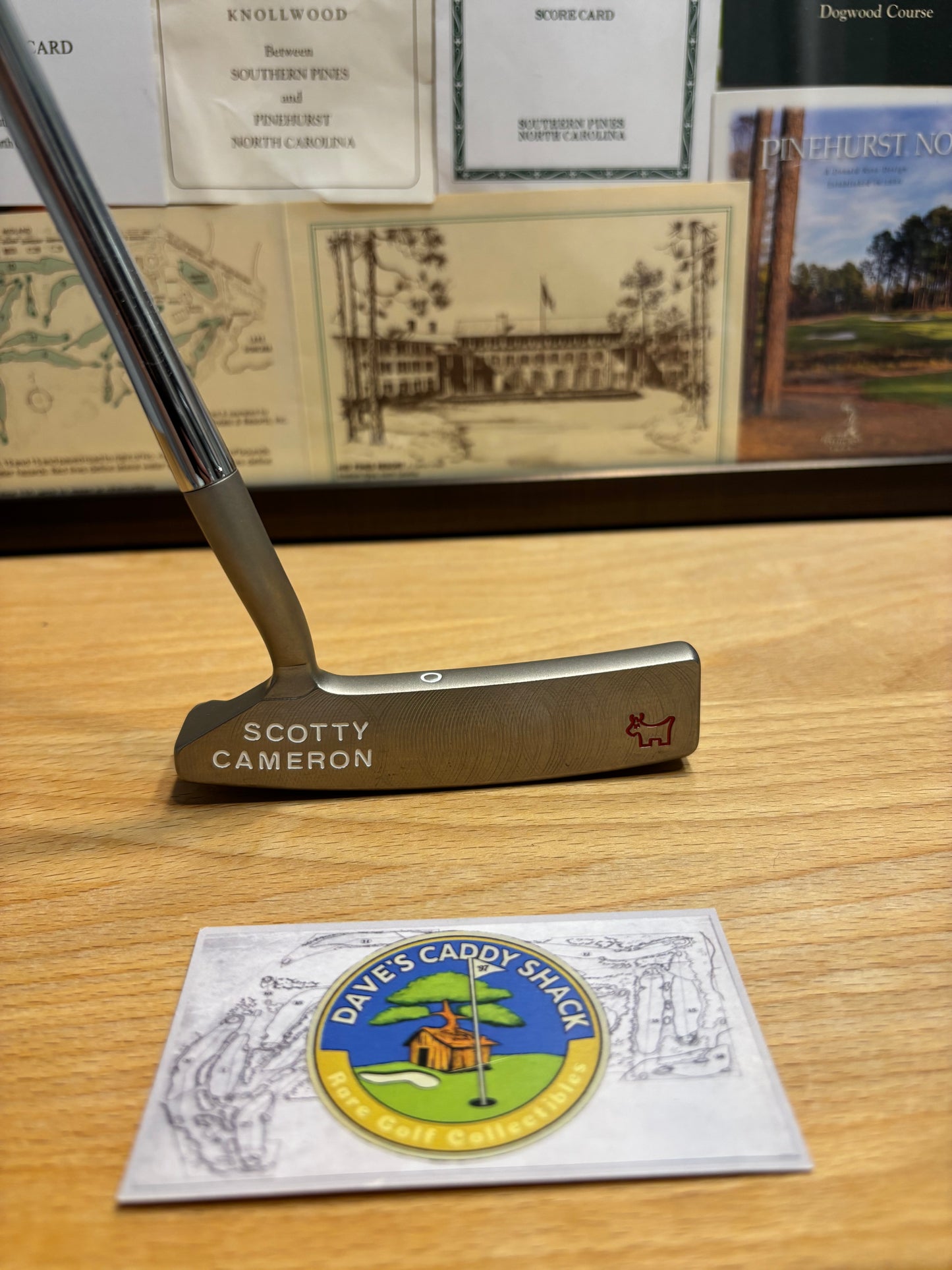 2009 Scotty Cameron Circa 62 No.2 Custom Shop Junk Yard Dog Stamp Putter Left Hand
