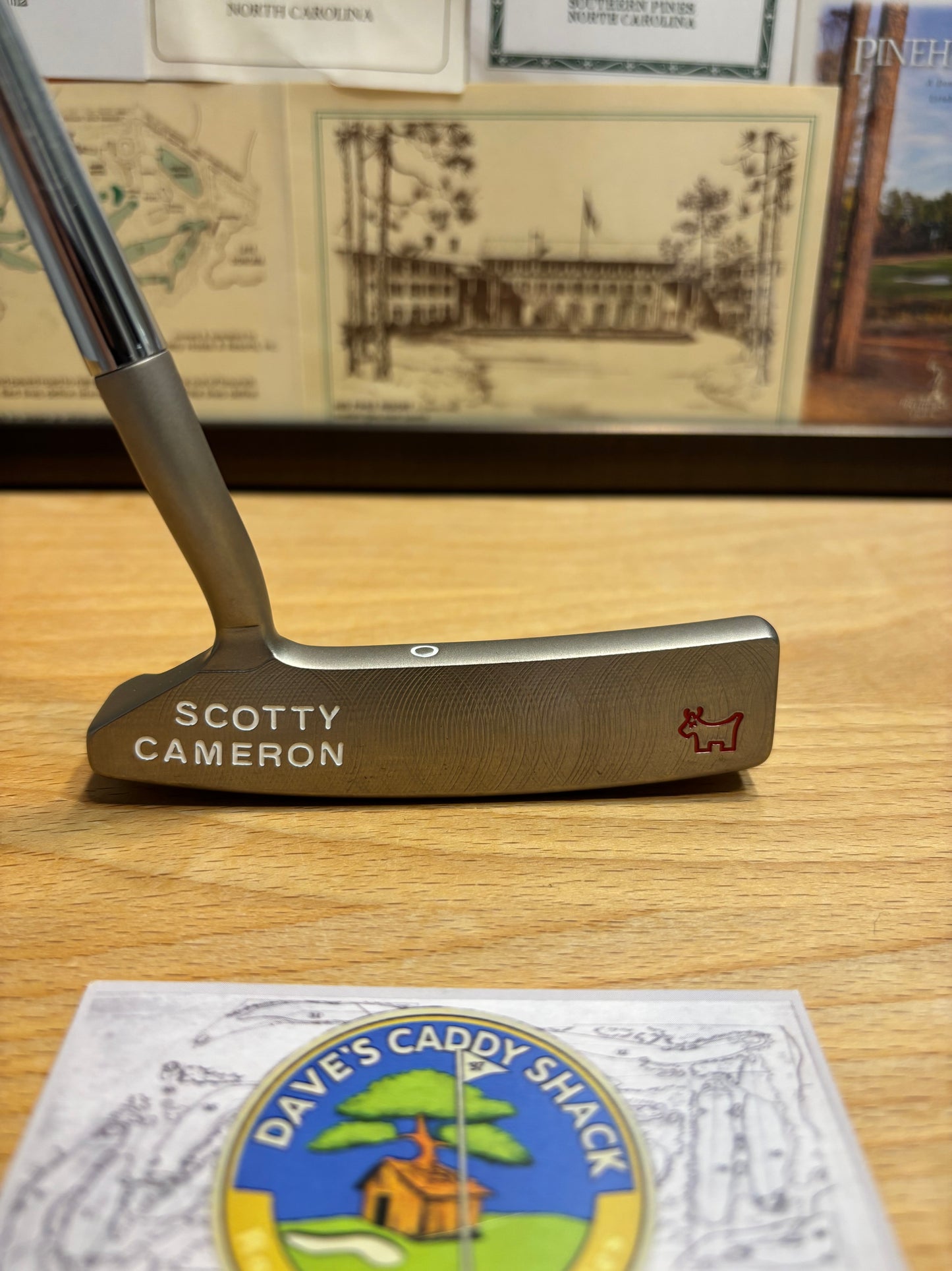 2009 Scotty Cameron Circa 62 No.2 Custom Shop Junk Yard Dog Stamp Putter Left Hand