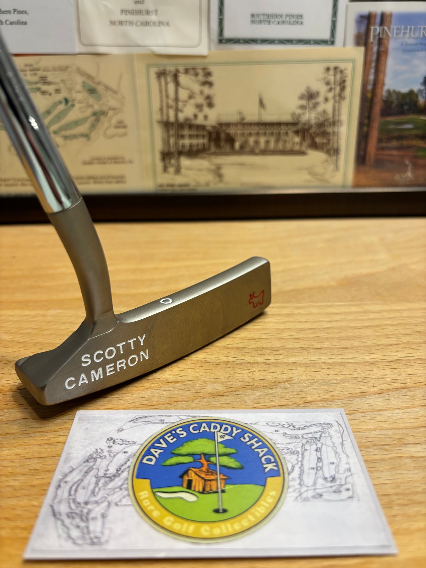 2009 Scotty Cameron Circa 62 No.2 Custom Shop Junk Yard Dog Stamp Putter Left Hand