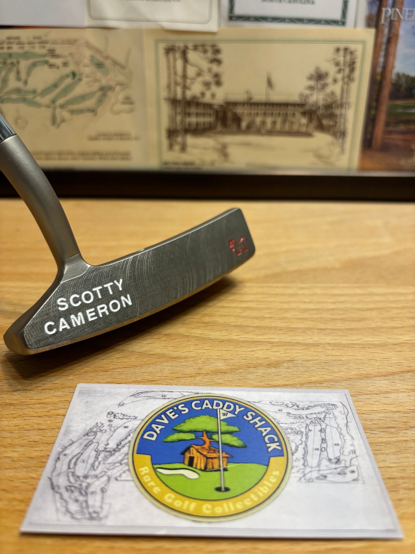2009 Scotty Cameron Circa 62 No.2 Custom Shop Junk Yard Dog Stamp Putter Left Hand