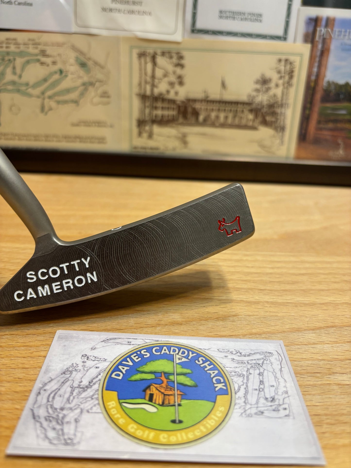 2009 Scotty Cameron Circa 62 No.2 Custom Shop Junk Yard Dog Stamp Putter Left Hand