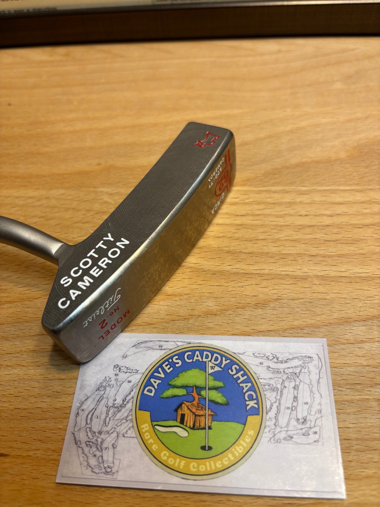 2009 Scotty Cameron Circa 62 No.2 Custom Shop Junk Yard Dog Stamp Putter Left Hand