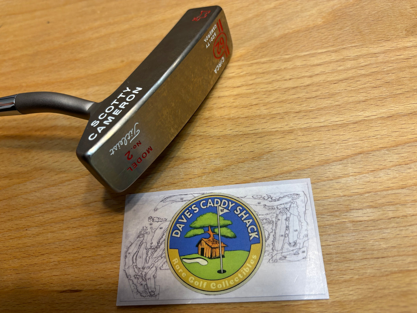 2009 Scotty Cameron Circa 62 No.2 Custom Shop Junk Yard Dog Stamp Putter Left Hand