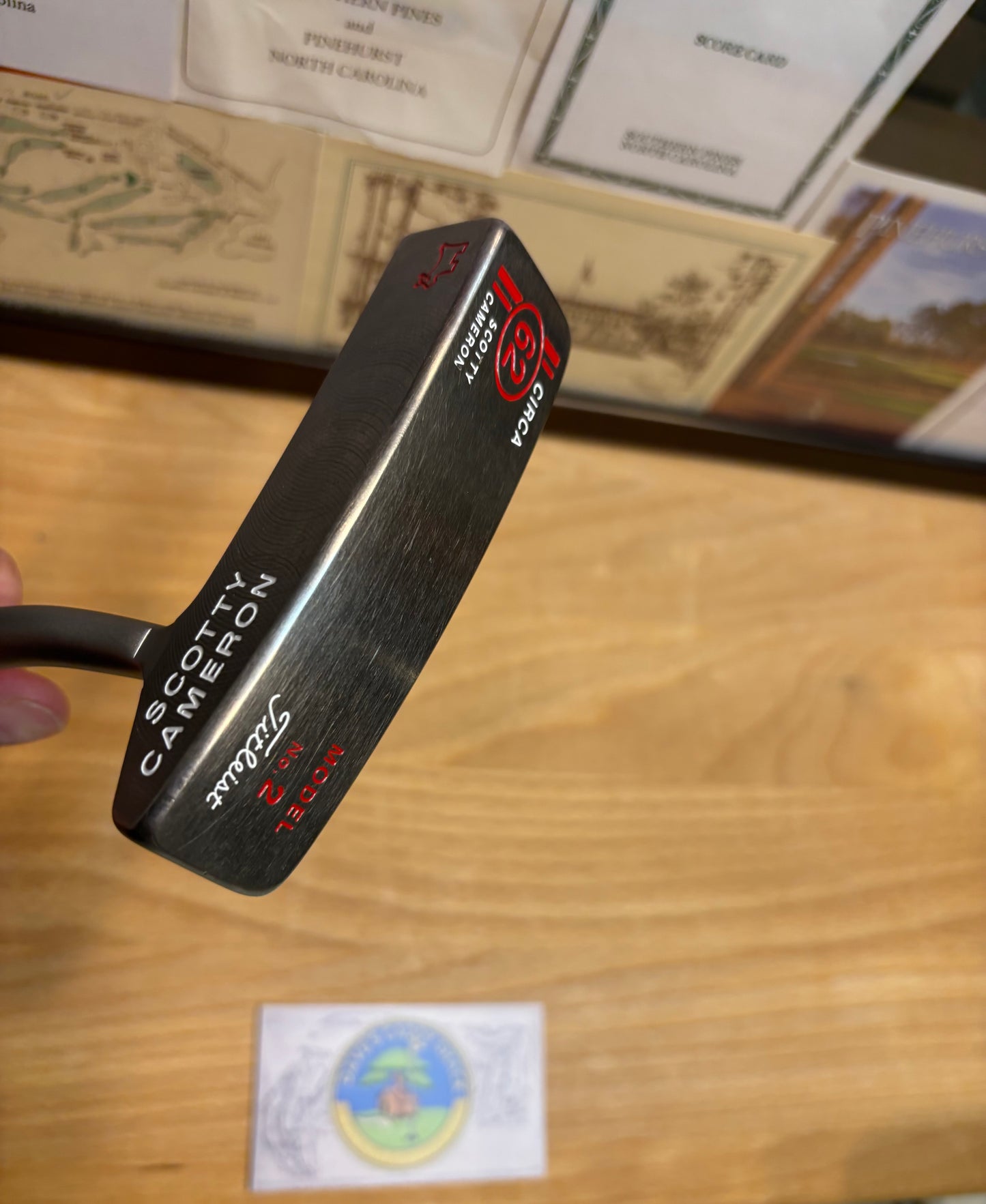 2009 Scotty Cameron Circa 62 No.2 Custom Shop Junk Yard Dog Stamp Putter Left Hand