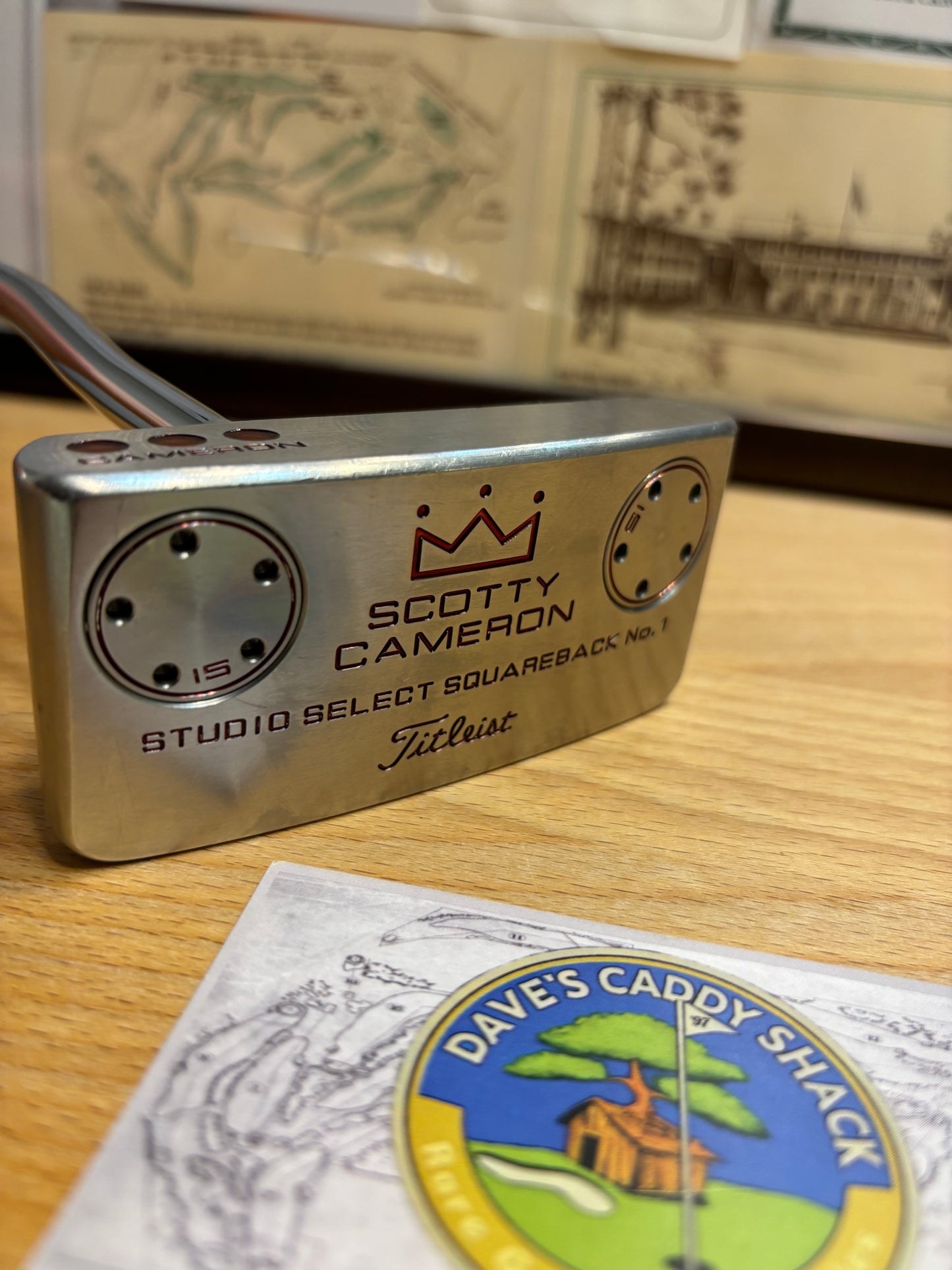 2010 Scotty Cameron Studio Select Squareback No.1 Putter Left Hand