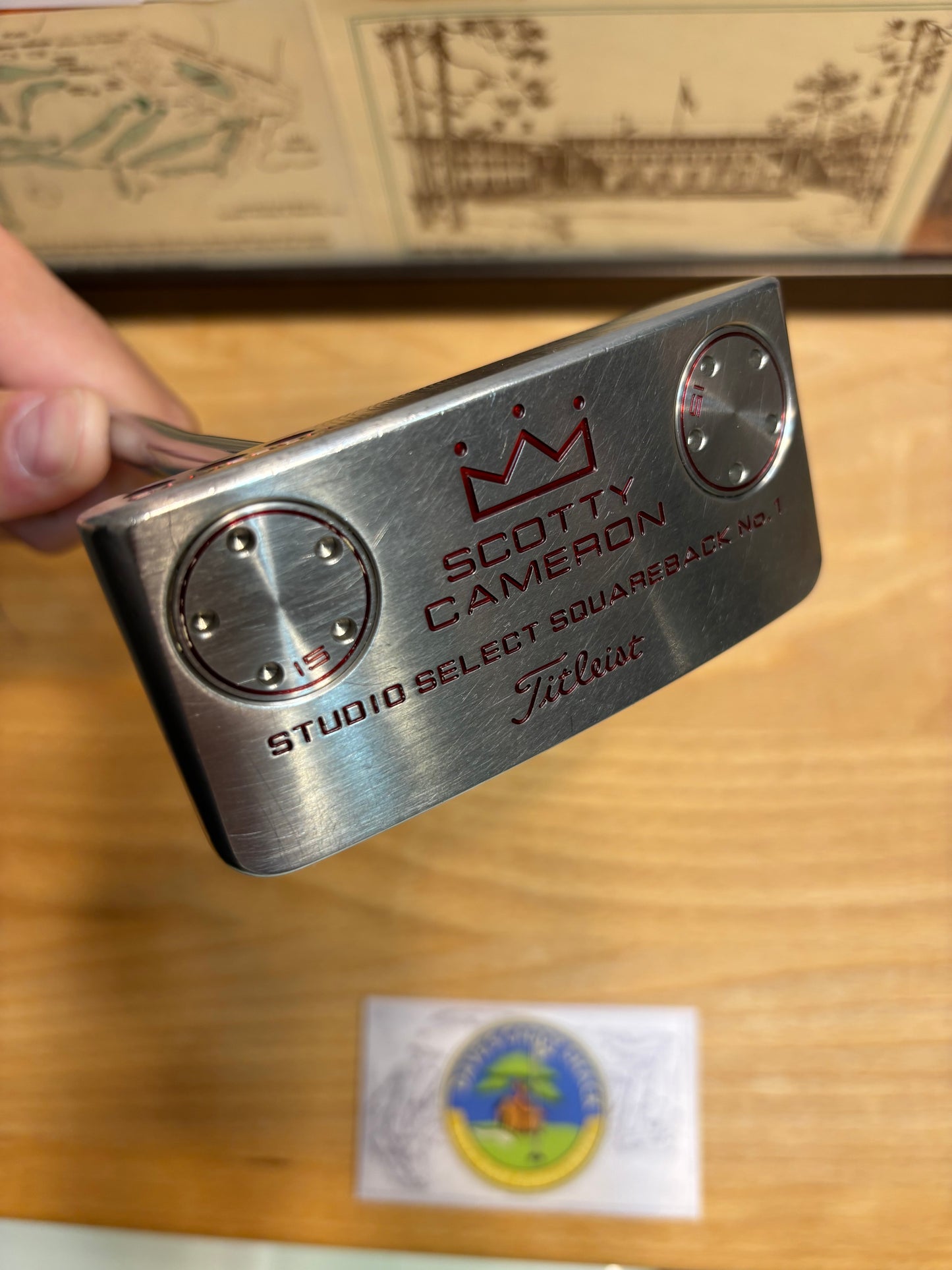 2010 Scotty Cameron Studio Select Squareback No.1 Putter Left Hand