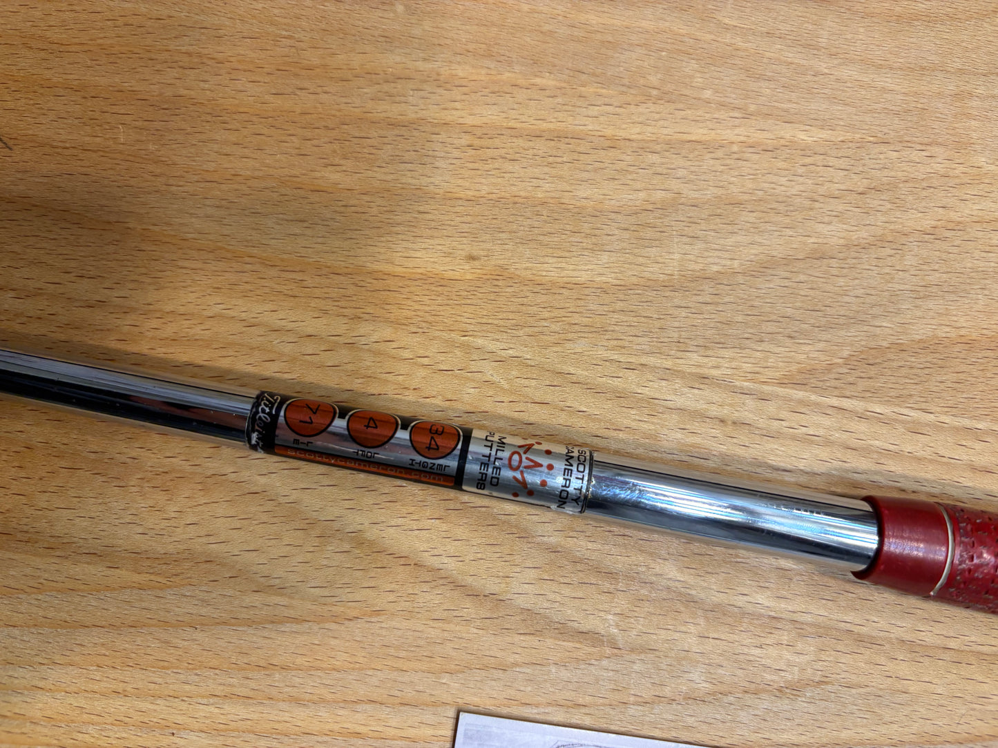 2010 Scotty Cameron Studio Select Squareback No.1 Putter Left Hand