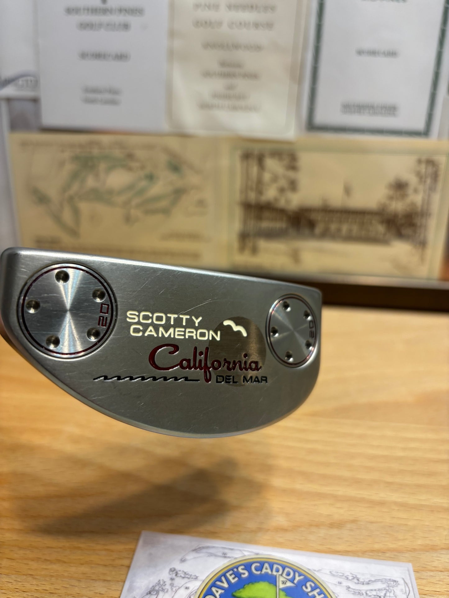 2011 Scotty Cameron California Del Mar Honey Dip Putter Left Hand