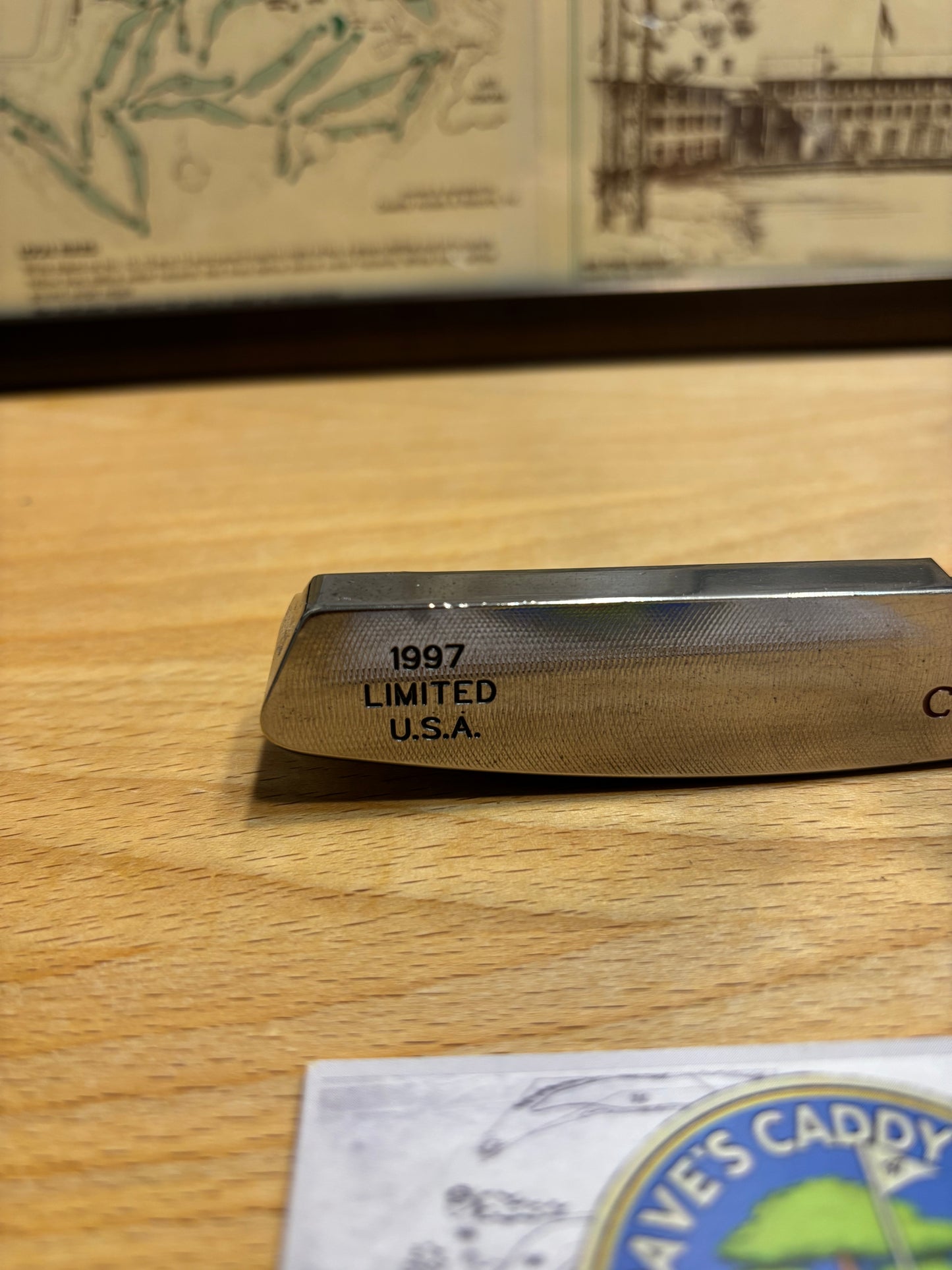 1997 Scotty Cameron Project CLN Newport Long Neck Prototype #2 Putter Right Hand