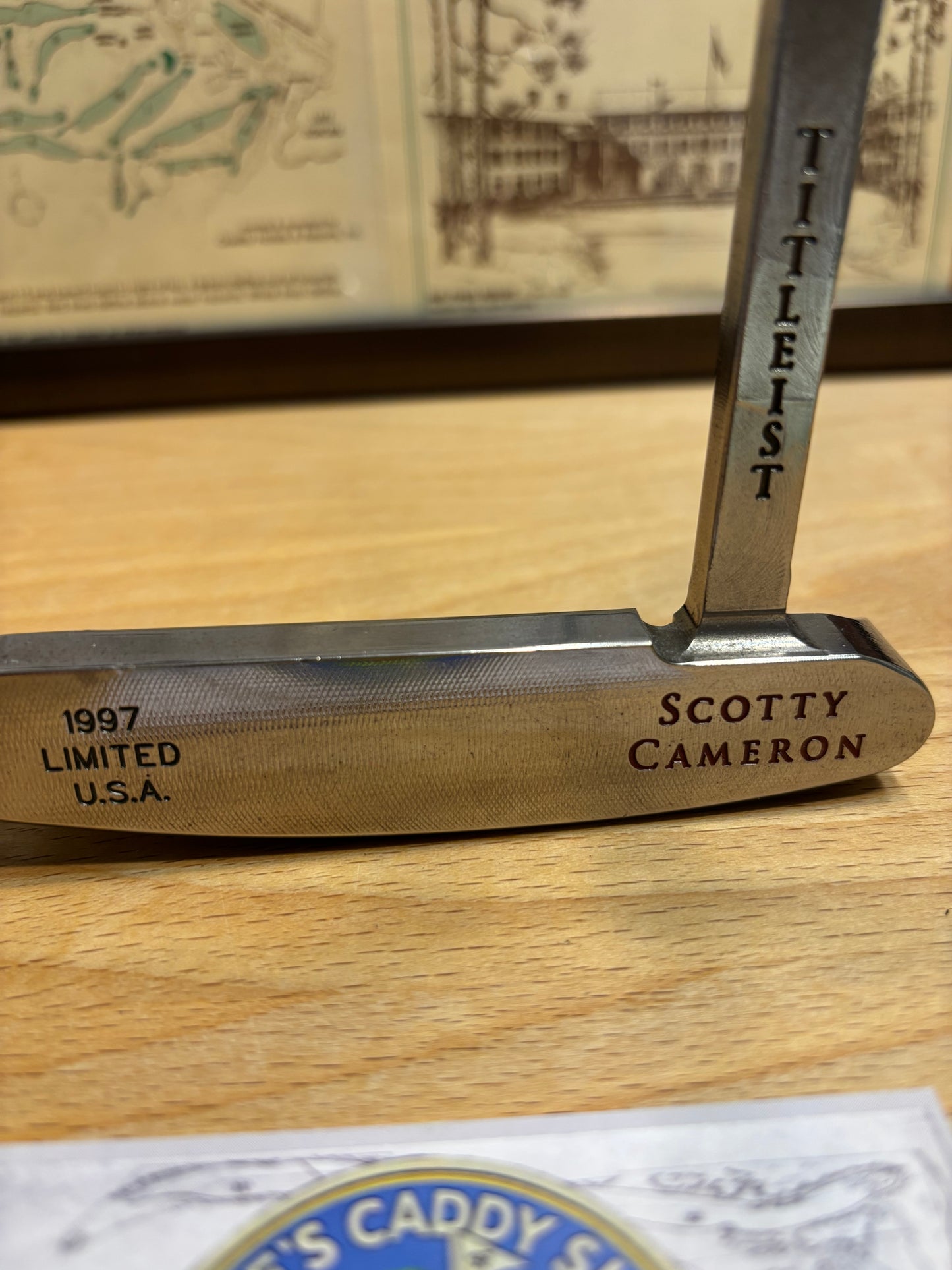 1997 Scotty Cameron Project CLN Newport Long Neck Prototype #2 Putter Right Hand