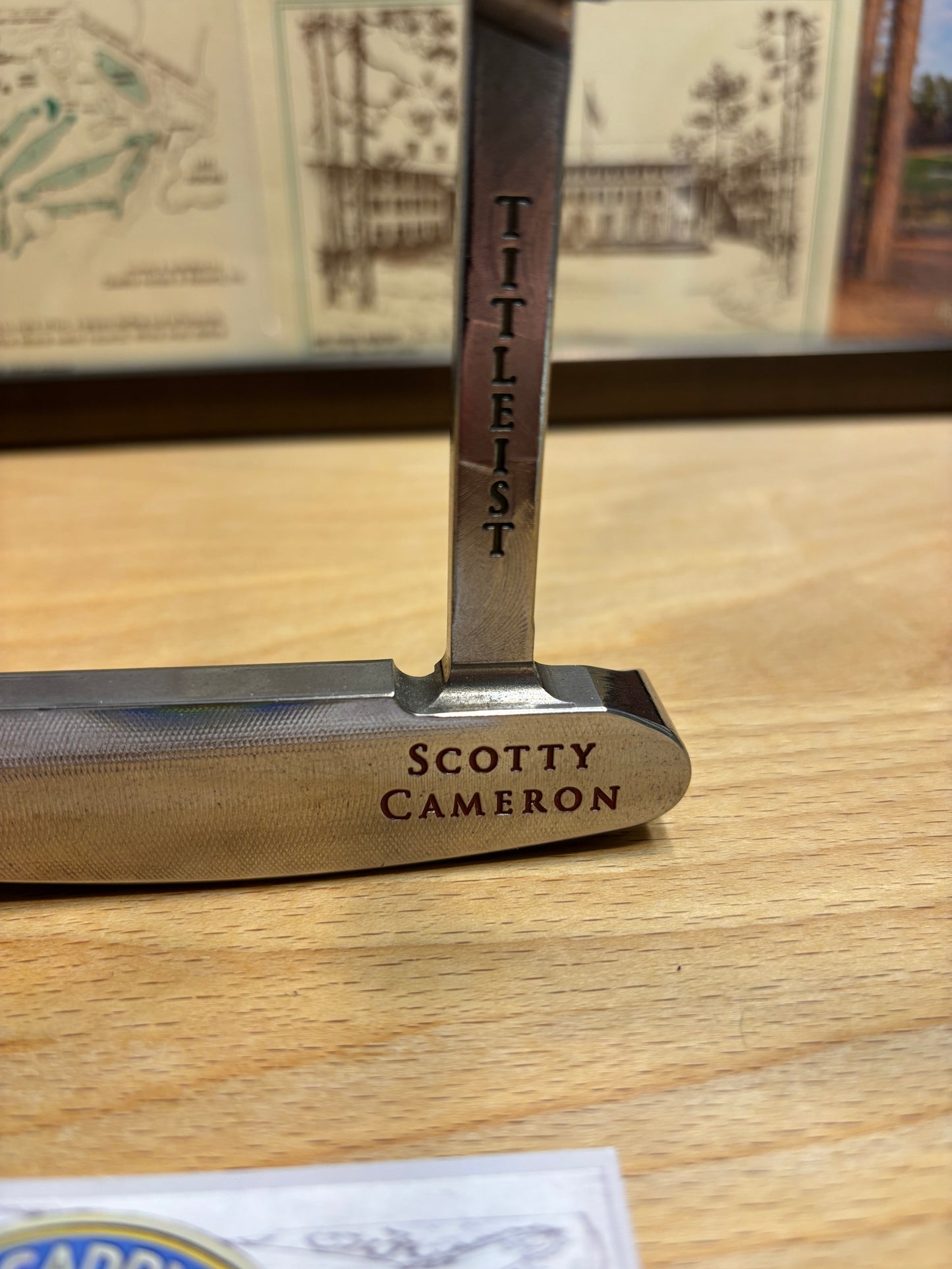 1997 Scotty Cameron Project CLN Newport Long Neck Prototype #2 Putter Right Hand