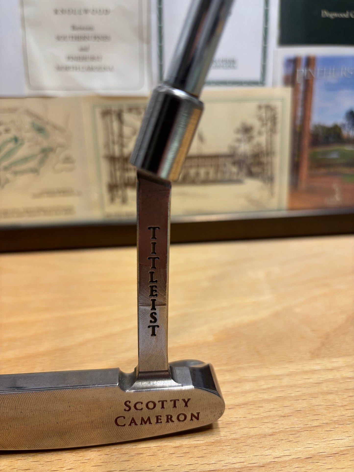 1997 Scotty Cameron Project CLN Newport Long Neck Prototype #2 Putter Right Hand