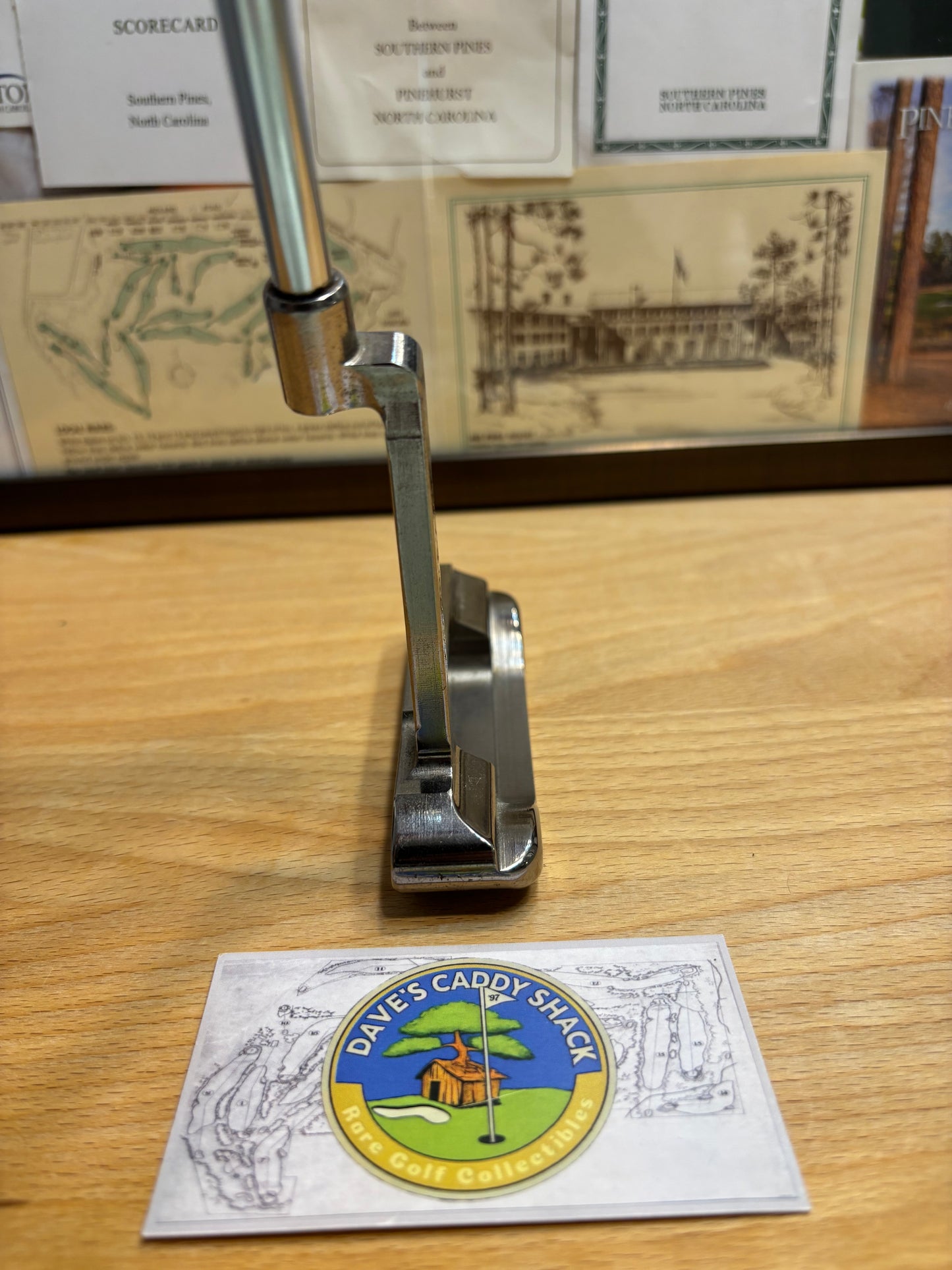 1997 Scotty Cameron Project CLN Newport Long Neck Prototype #2 Putter Right Hand