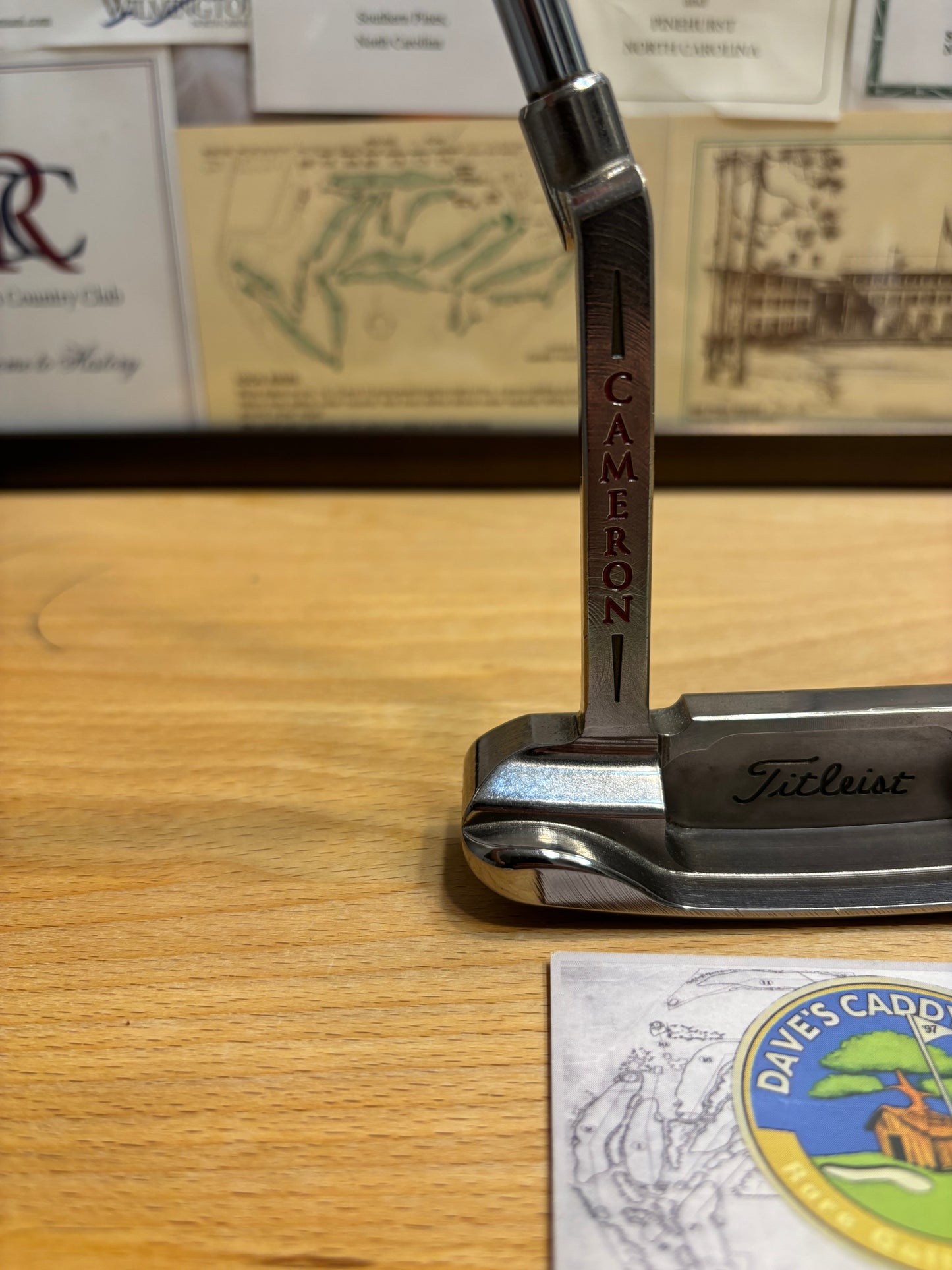 1997 Scotty Cameron Project CLN Newport Long Neck Prototype #2 Putter Right Hand