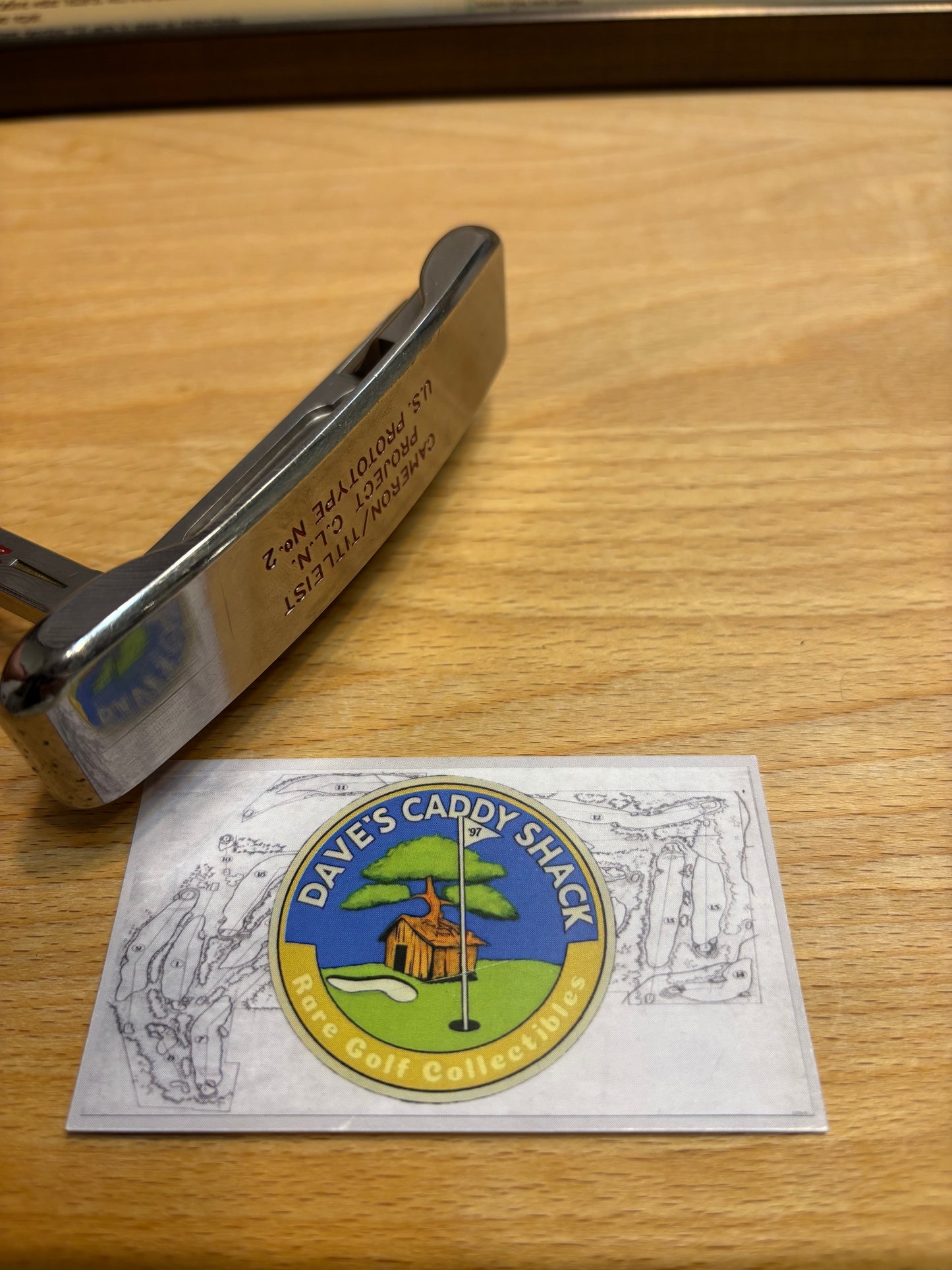 1997 Scotty Cameron Project CLN Newport Long Neck Prototype #2 Putter Right Hand