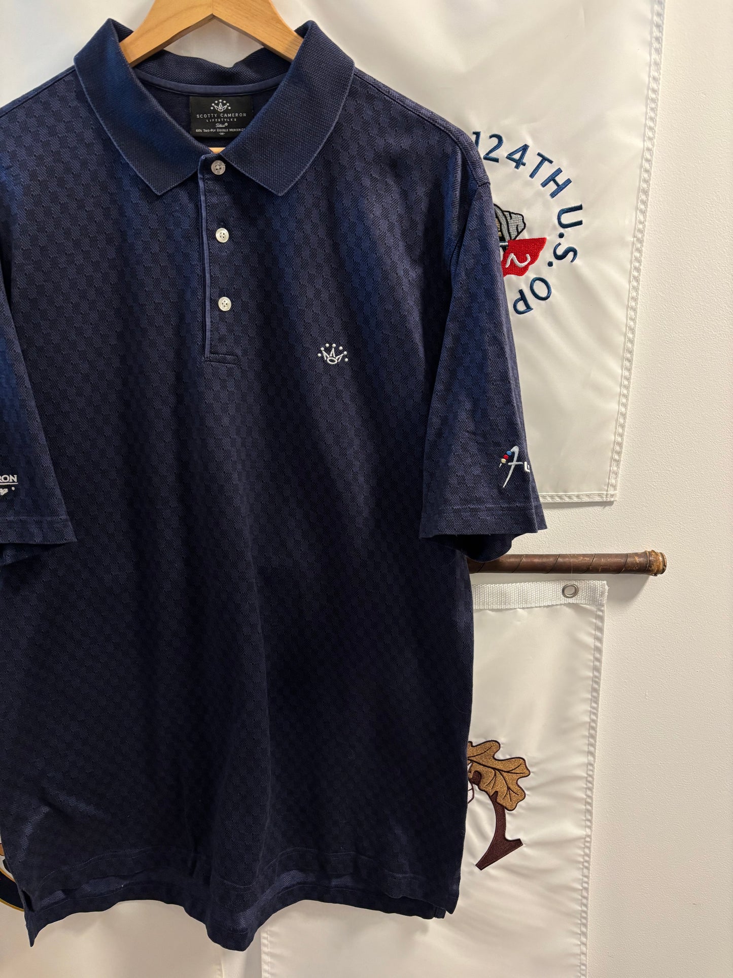 2000s Scotty Cameron Futura/Checkered Polo Shirt