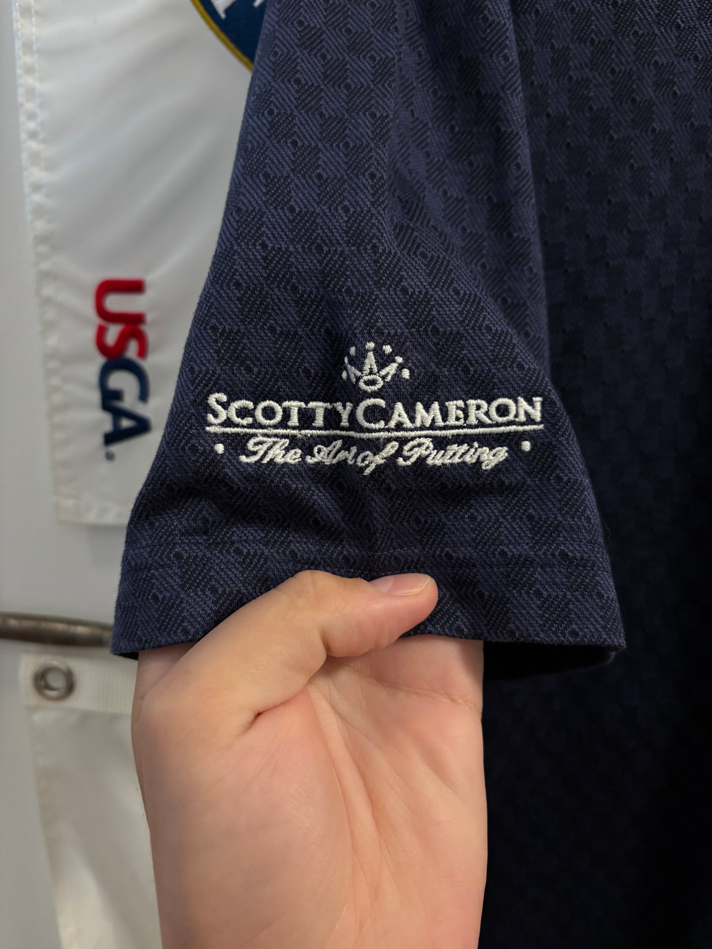 2000s Scotty Cameron Futura/Checkered Polo Shirt