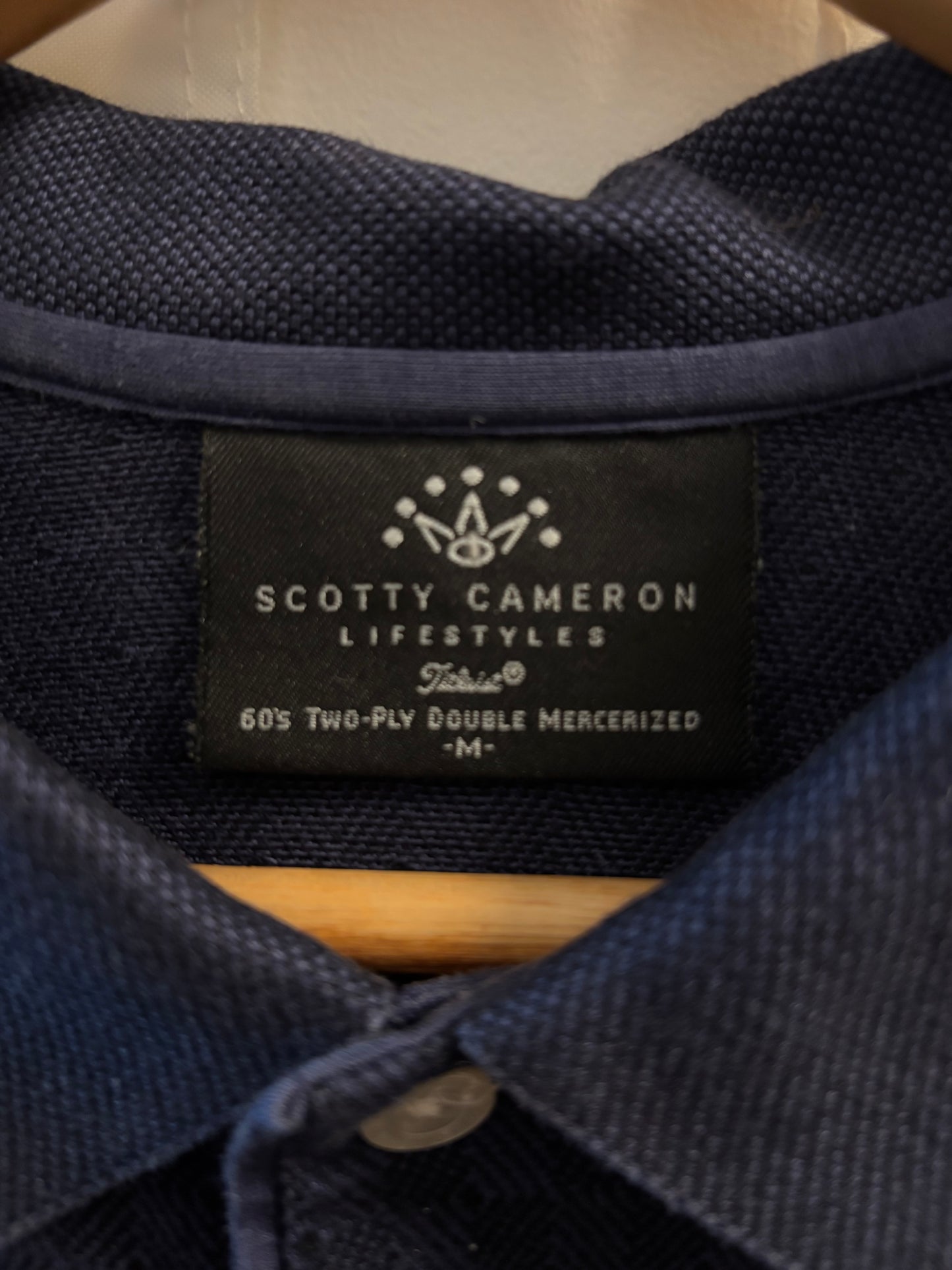 2000s Scotty Cameron Futura/Checkered Polo Shirt