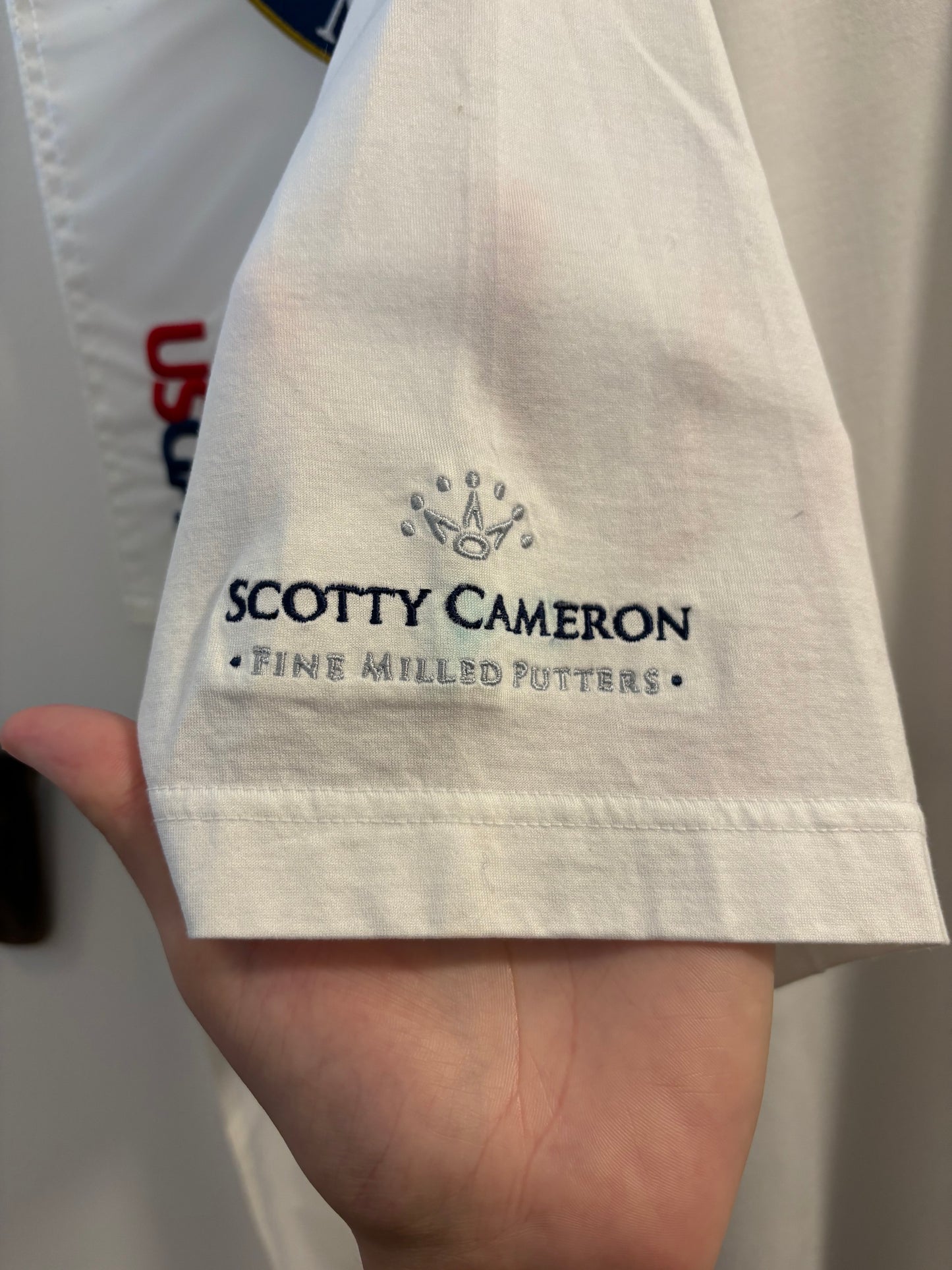 2000s Scotty Cameron Peter Millar Scotty Dog Crest Polo Shirt