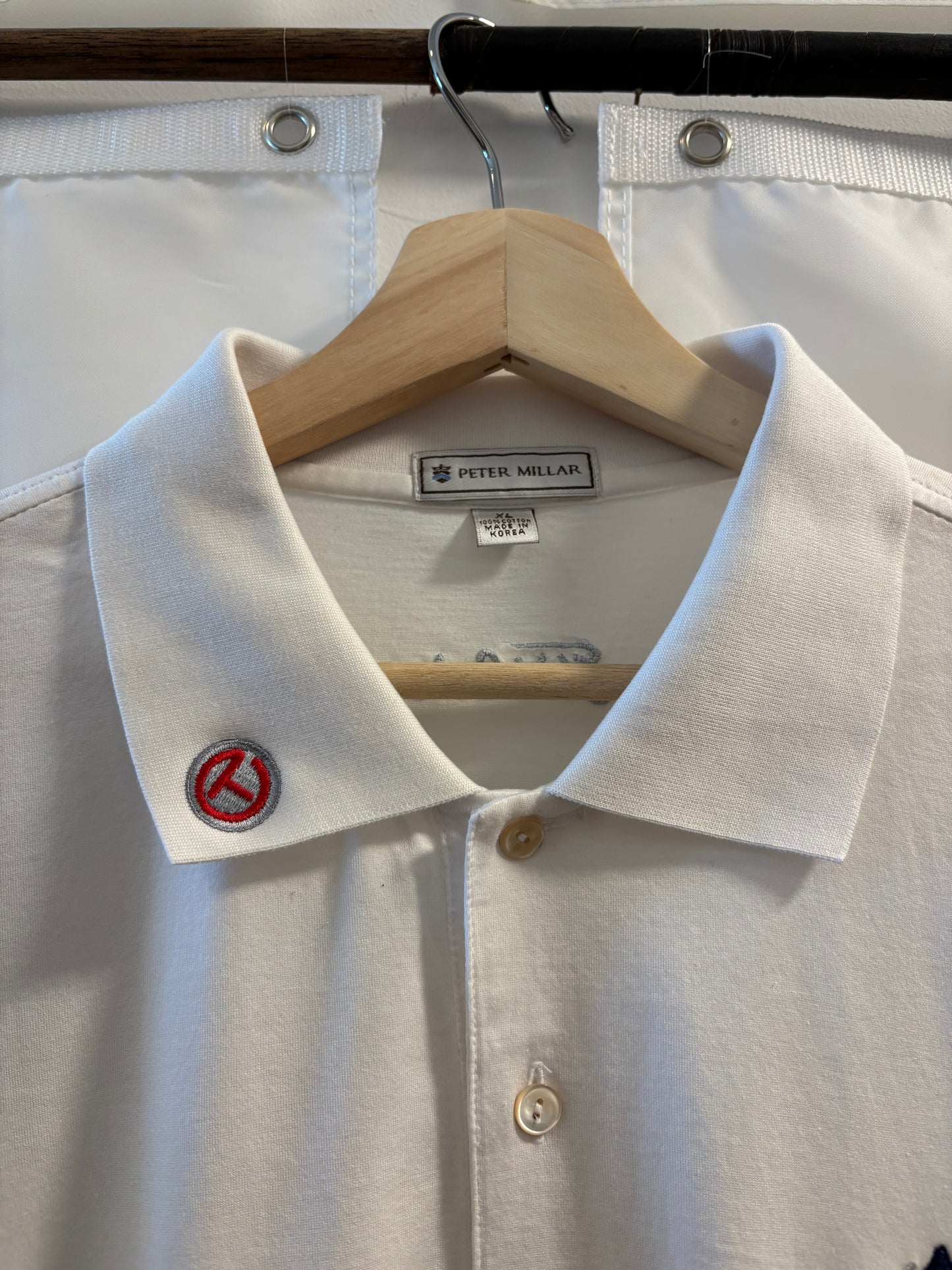 2000s Scotty Cameron Peter Millar Scotty Dog Crest Polo Shirt