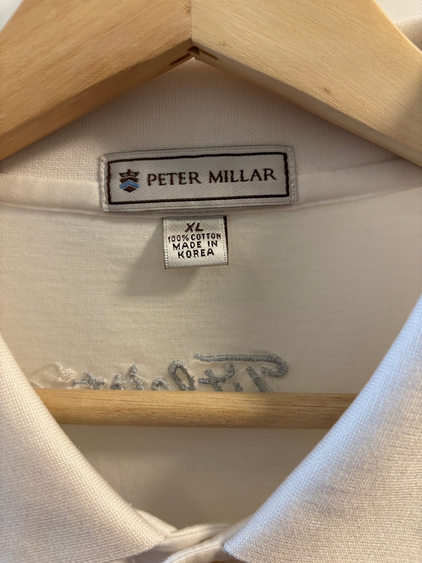 2000s Scotty Cameron Peter Millar Scotty Dog Crest Polo Shirt