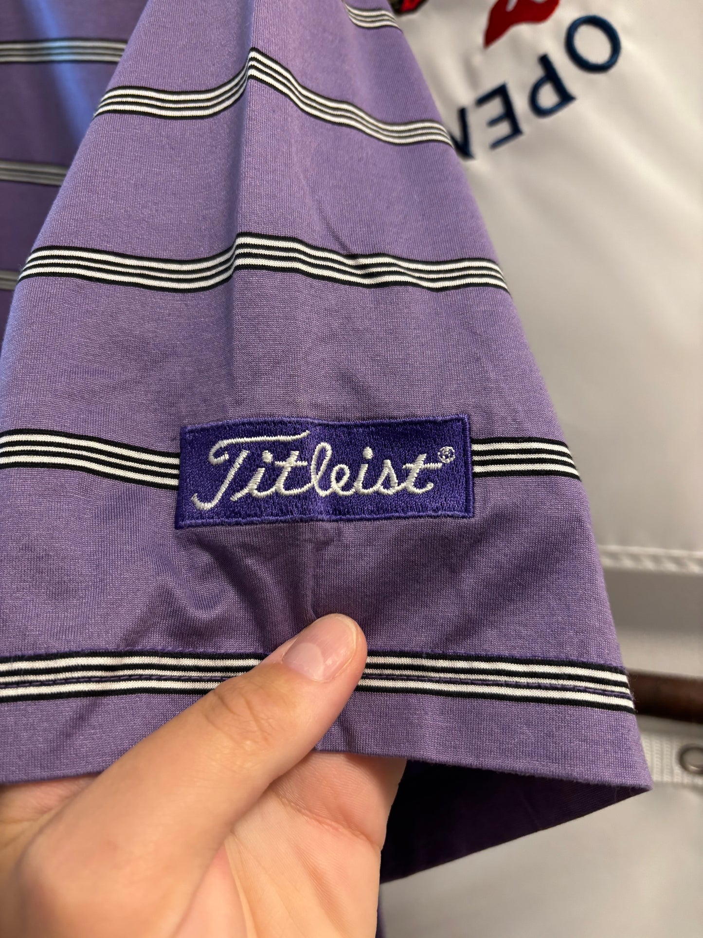 2000s Scotty Cameron Fairway & Green Striped Polo Shirt