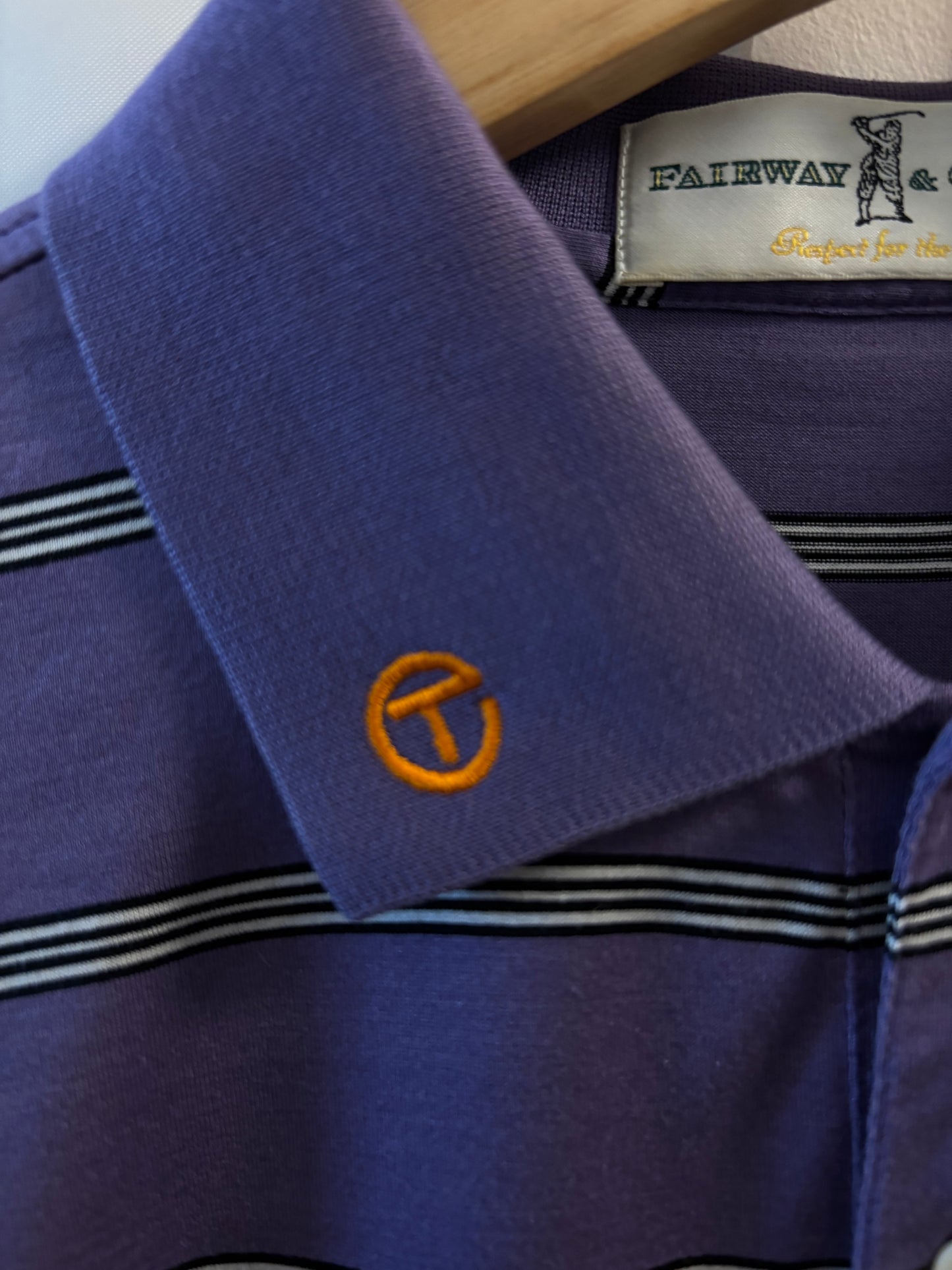 2000s Scotty Cameron Fairway & Green Striped Polo Shirt