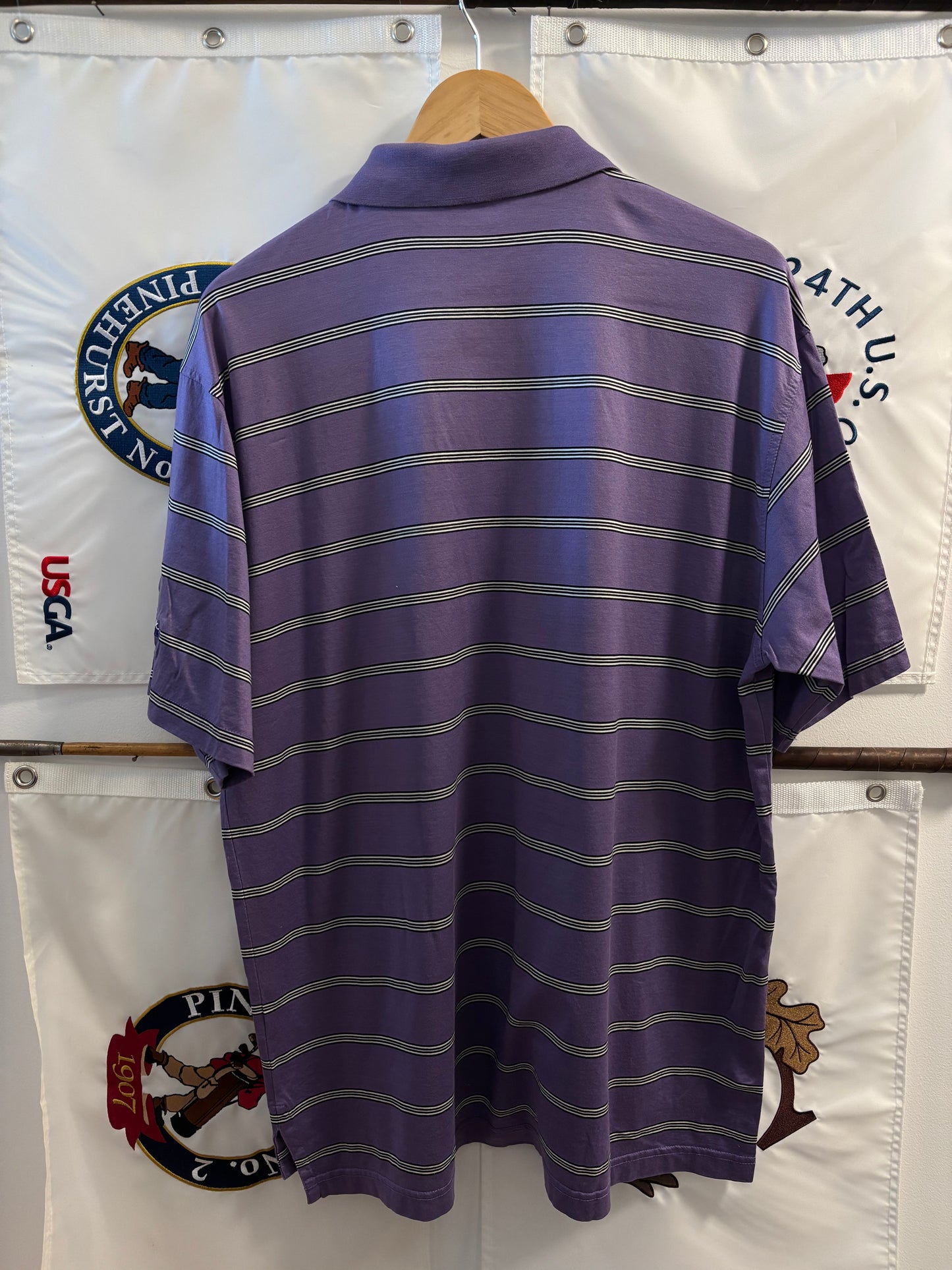 2000s Scotty Cameron Fairway & Green Striped Polo Shirt