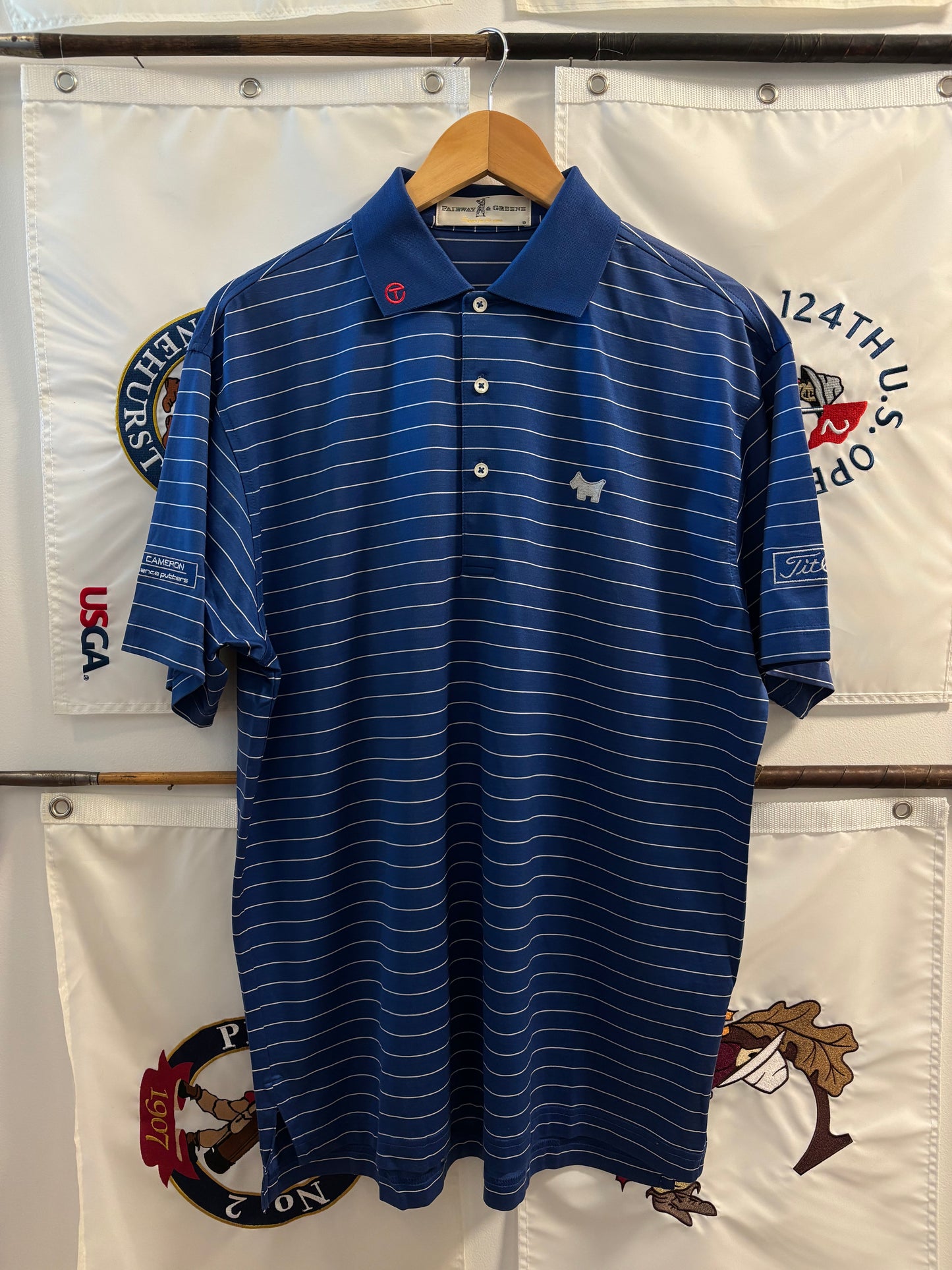 2000s Scotty Cameron Fairway & Green Scotty Dog Polo Shirt