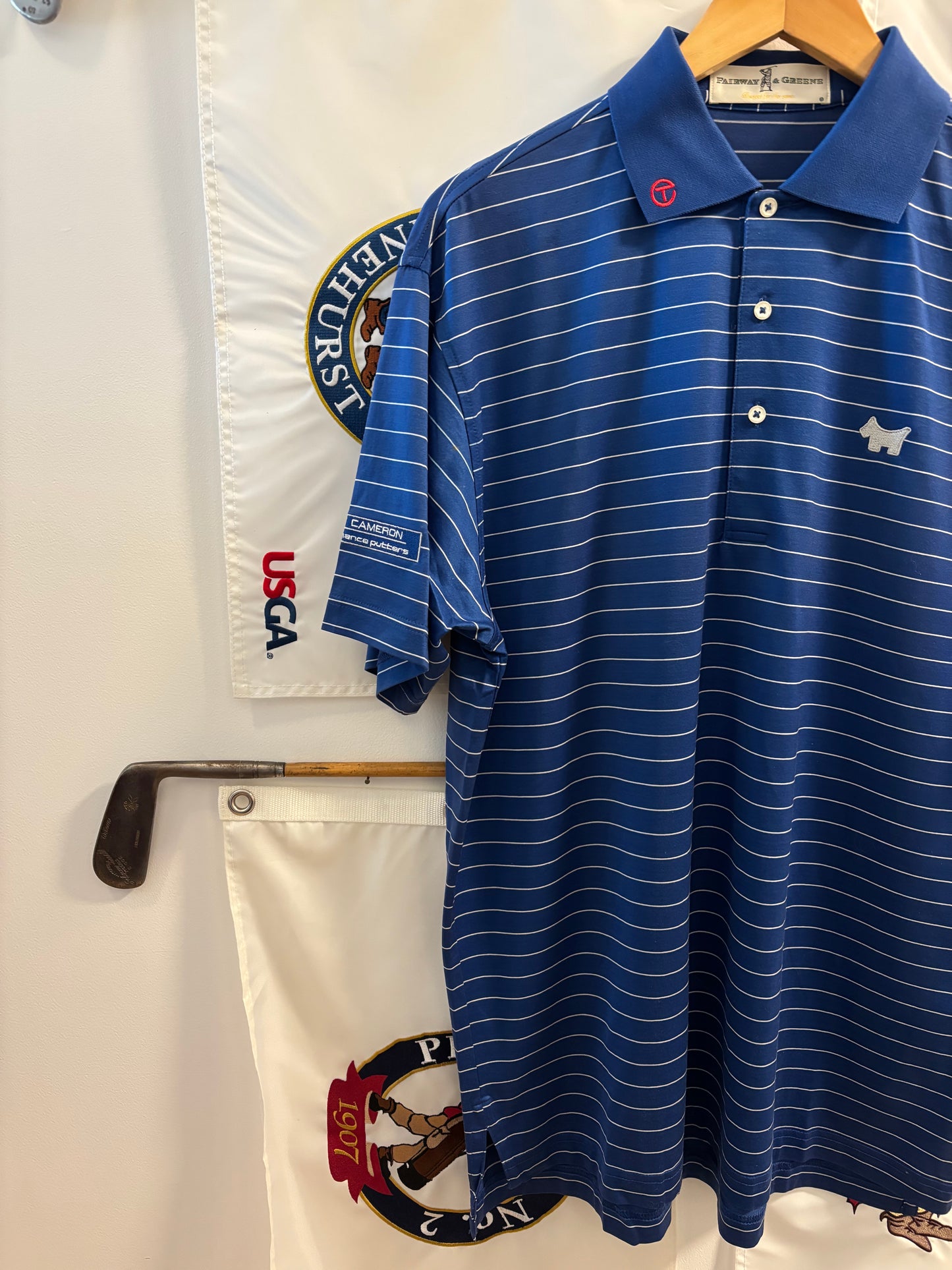 2000s Scotty Cameron Fairway & Green Scotty Dog Polo Shirt