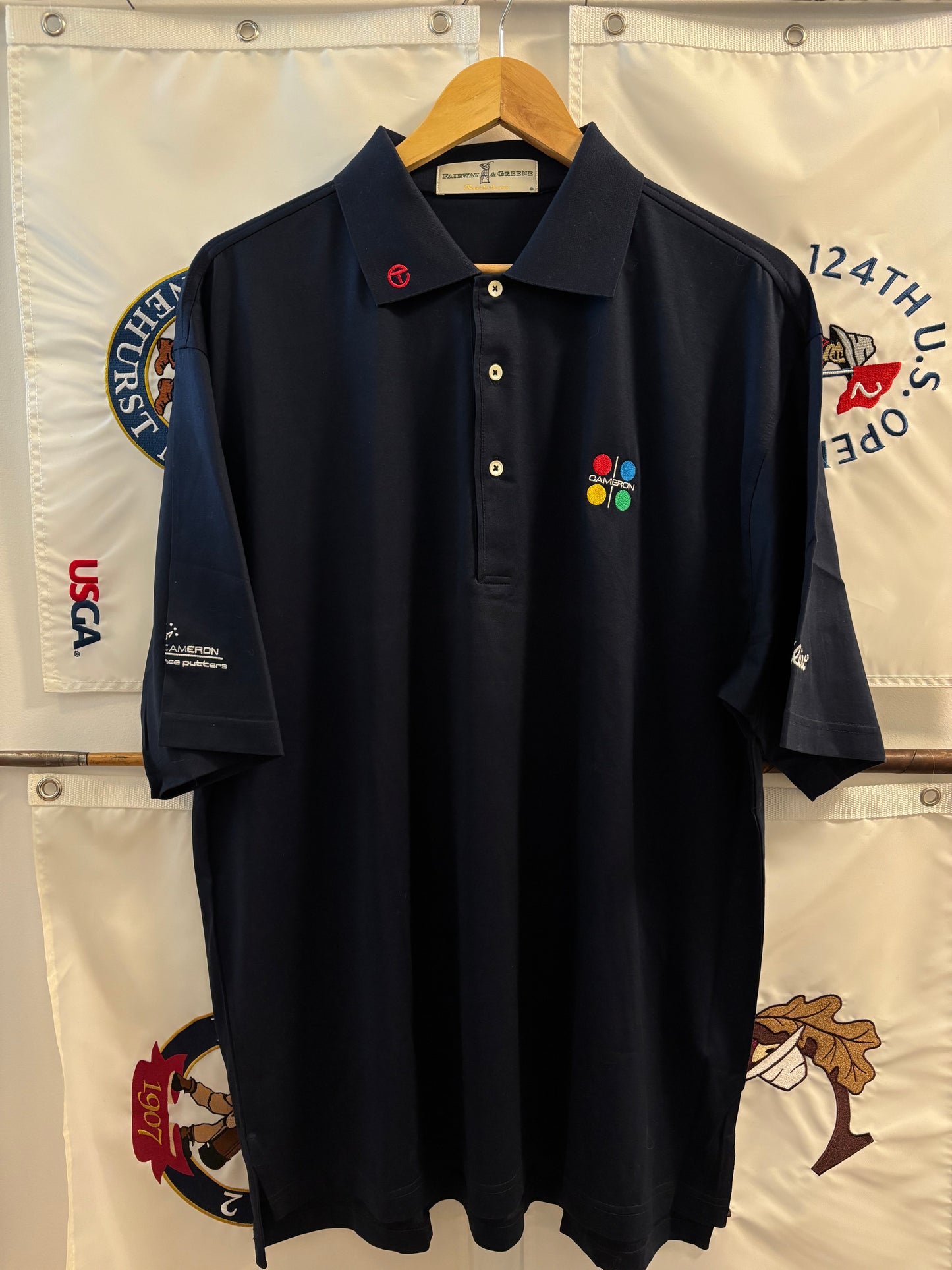 2006 Scotty Cameron Fairway & Green Studio Design Polo Shirt Navy