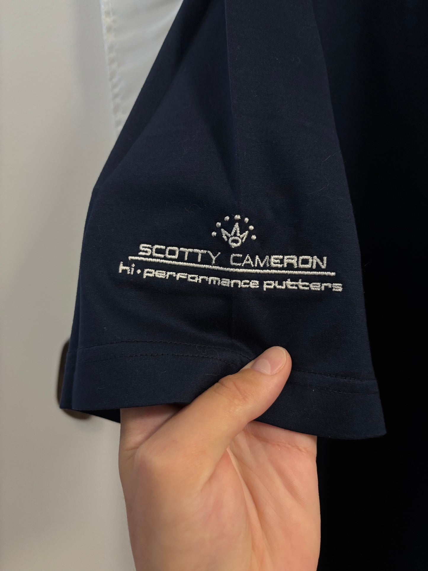 2006 Scotty Cameron Fairway & Green Studio Design Polo Shirt Navy