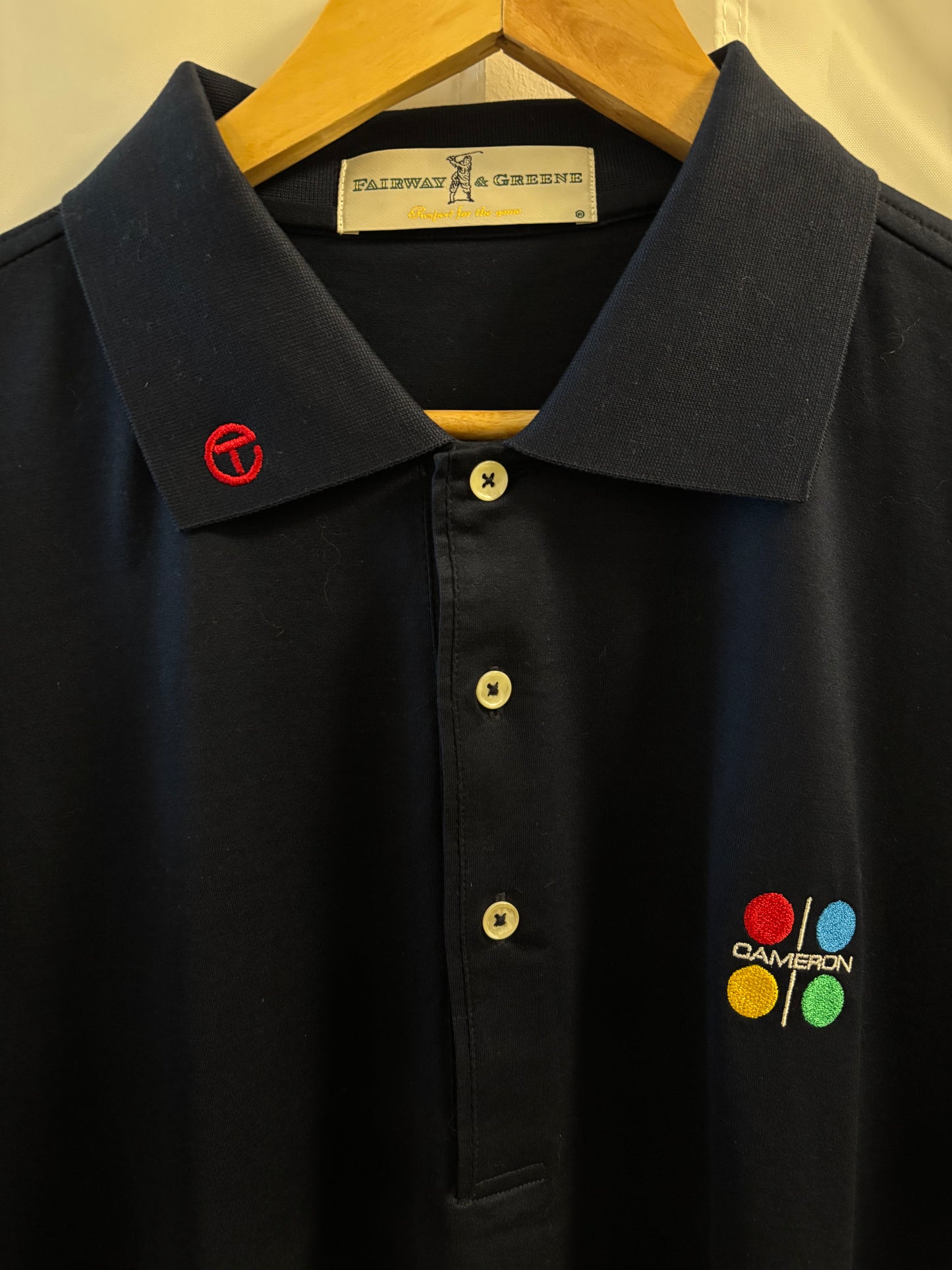 2006 Scotty Cameron Fairway & Green Studio Design Polo Shirt Navy
