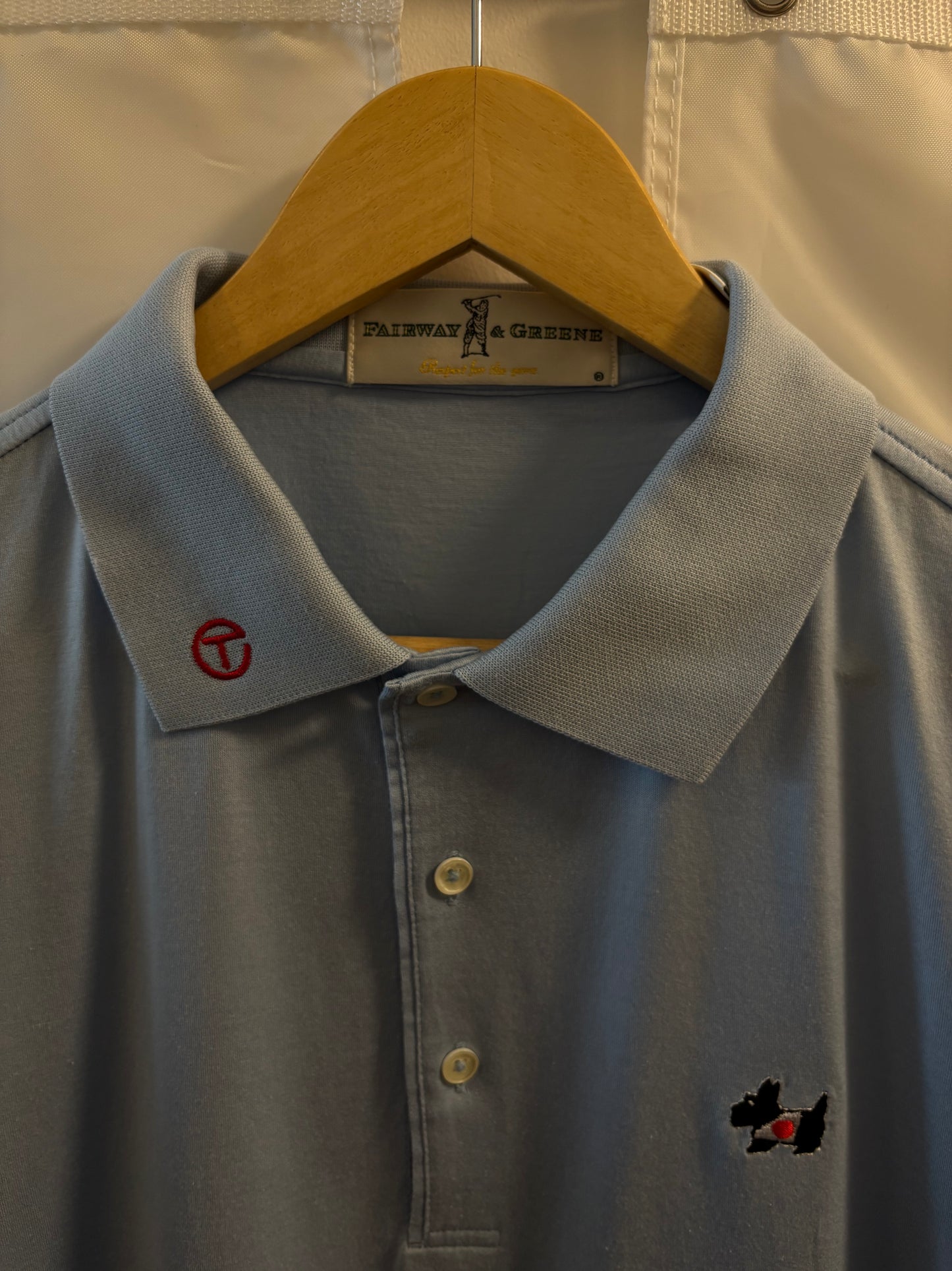 2000s Scotty Cameron Fairway & Green Japan Museum Scotty Dog Polo Shirt